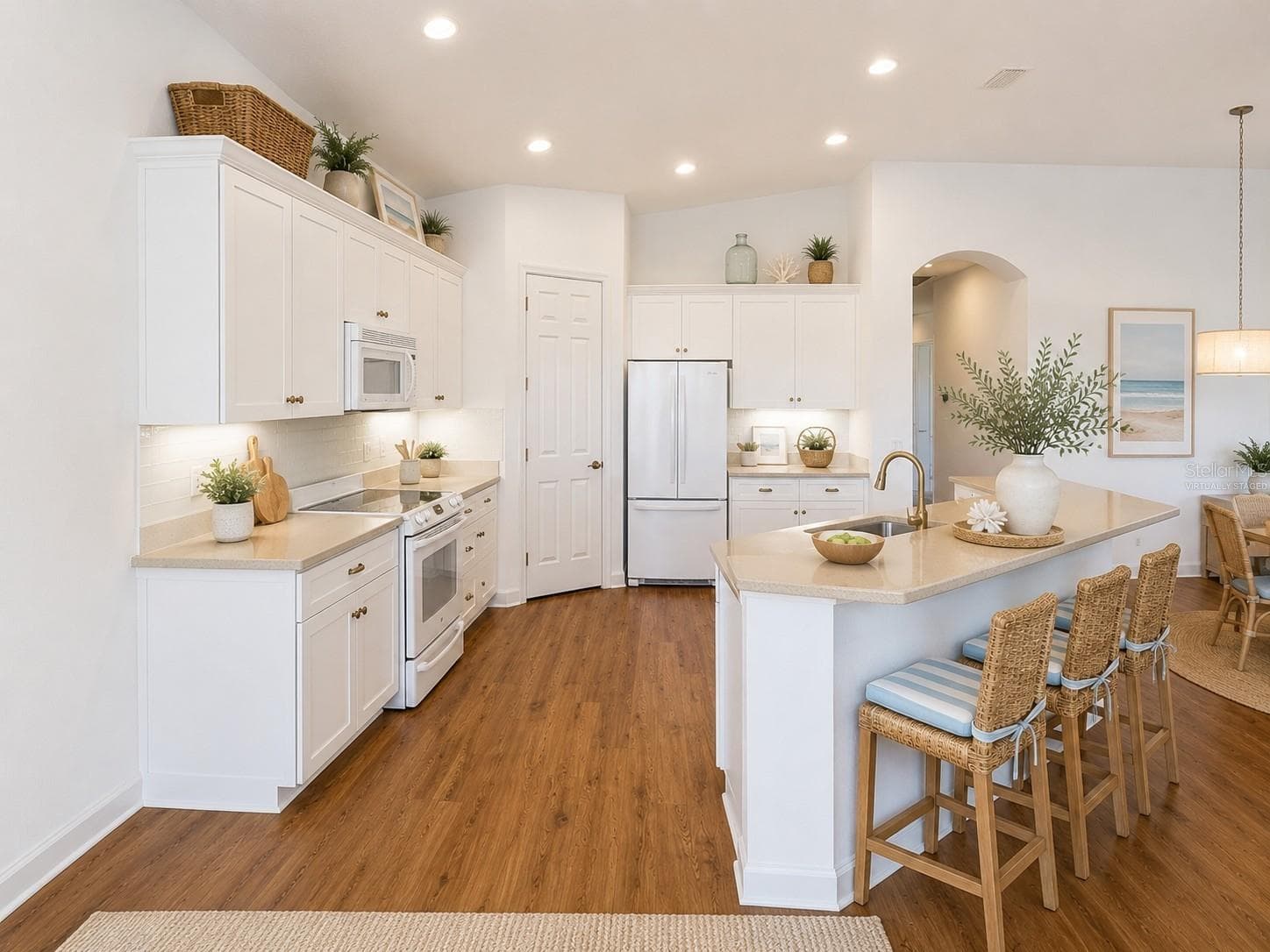 Kitchen - virtually staged - 1338 EMERALD DUNES DR #35, SUN CITY CENTER