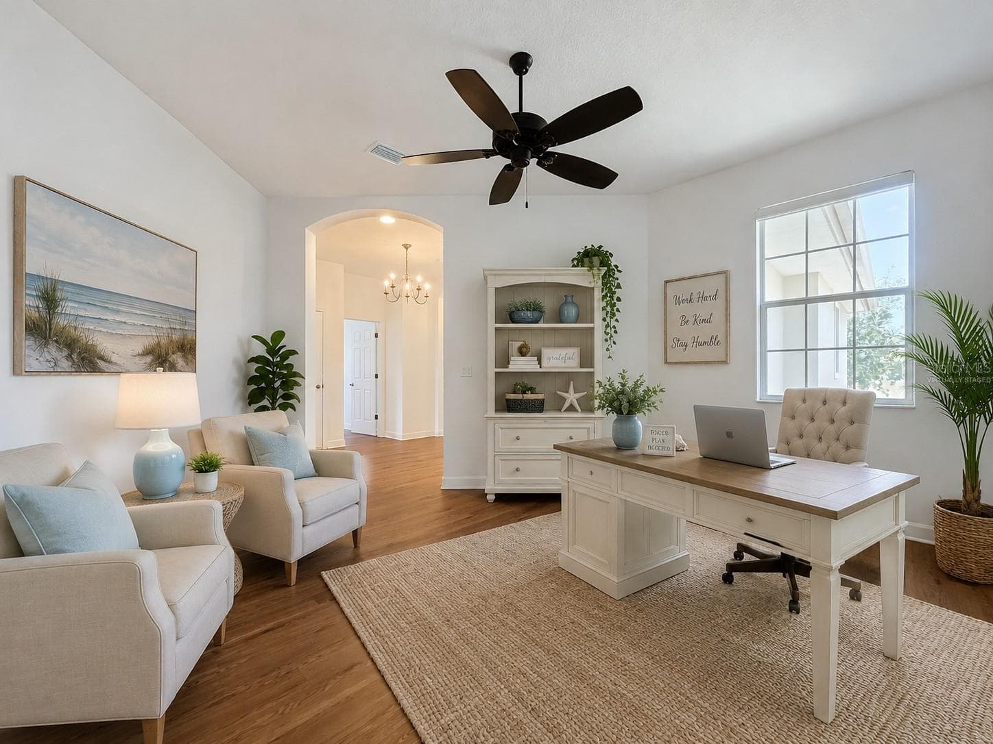 Office/Sitting Room BONUS ROOM - virtually staged - 1338 EMERALD DUNES DR #35, SUN CITY CENTER
