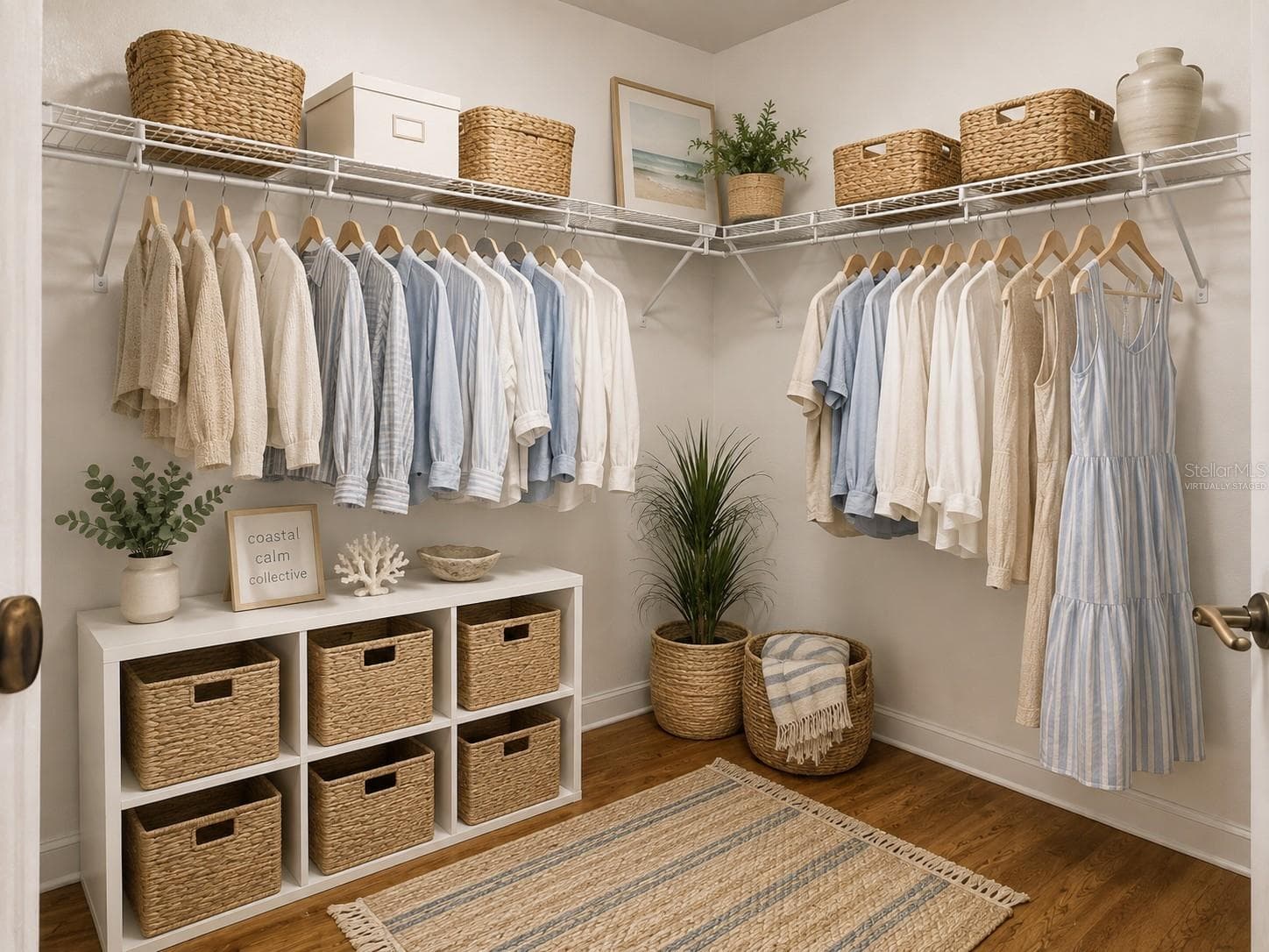 Primary Closet - virtually staged - 1338 EMERALD DUNES DR #35, SUN CITY CENTER