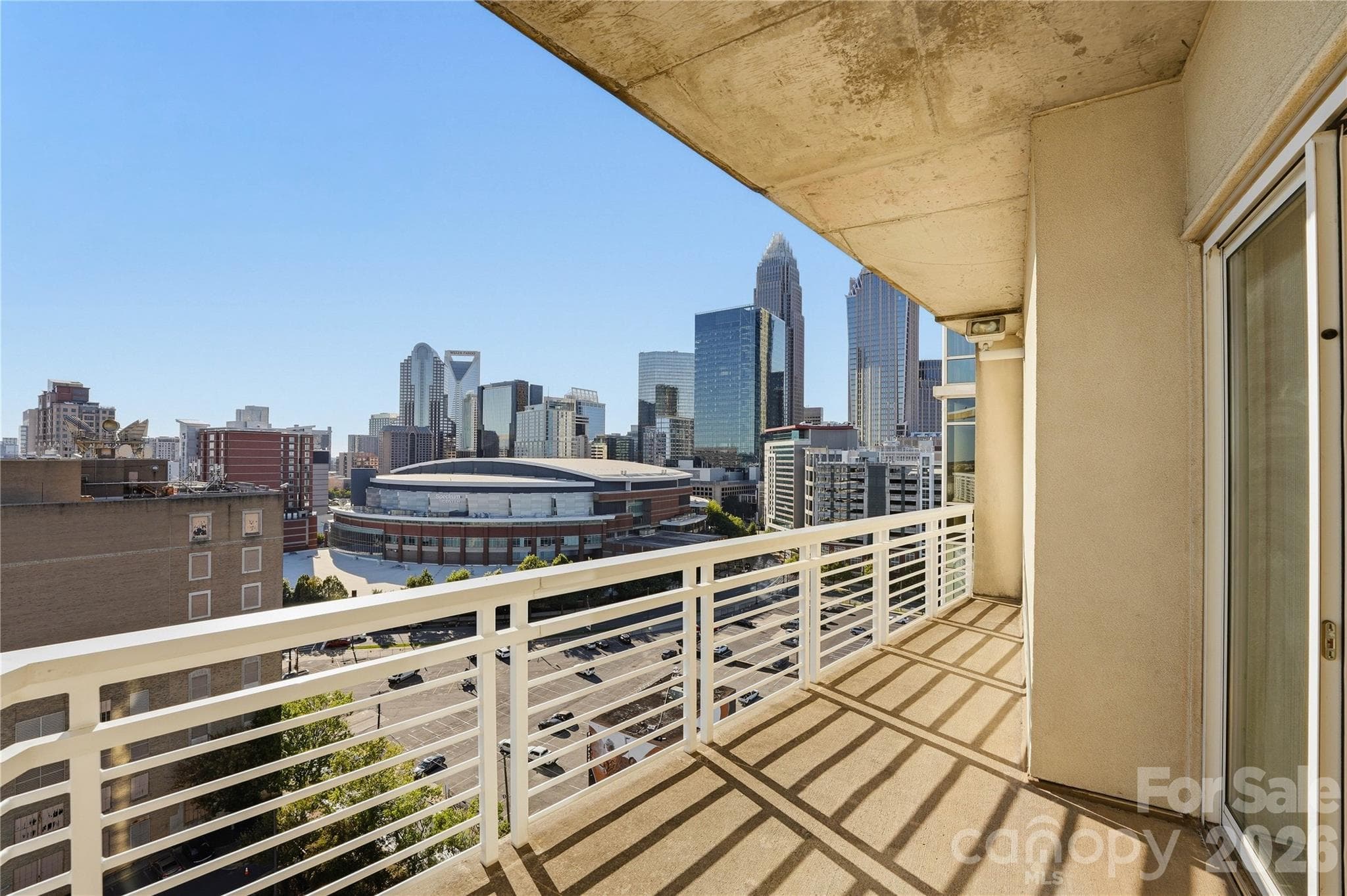 Afternoon Sun from your terrace. - 505 E 6th Street, Charlotte