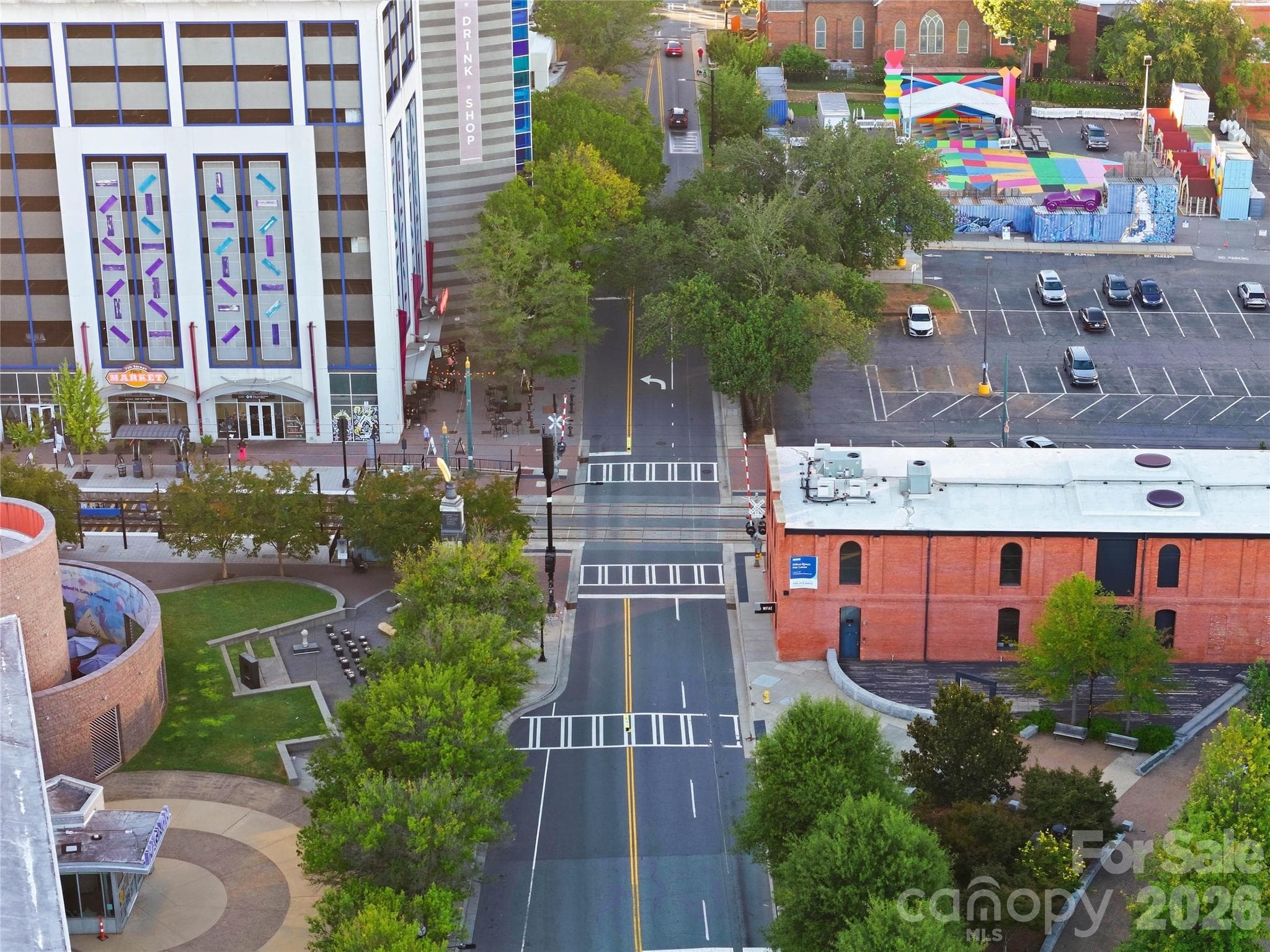Light Rail Stop that is a few blocks away at 7th St Market Station. - 505 E 6th Street, Charlotte