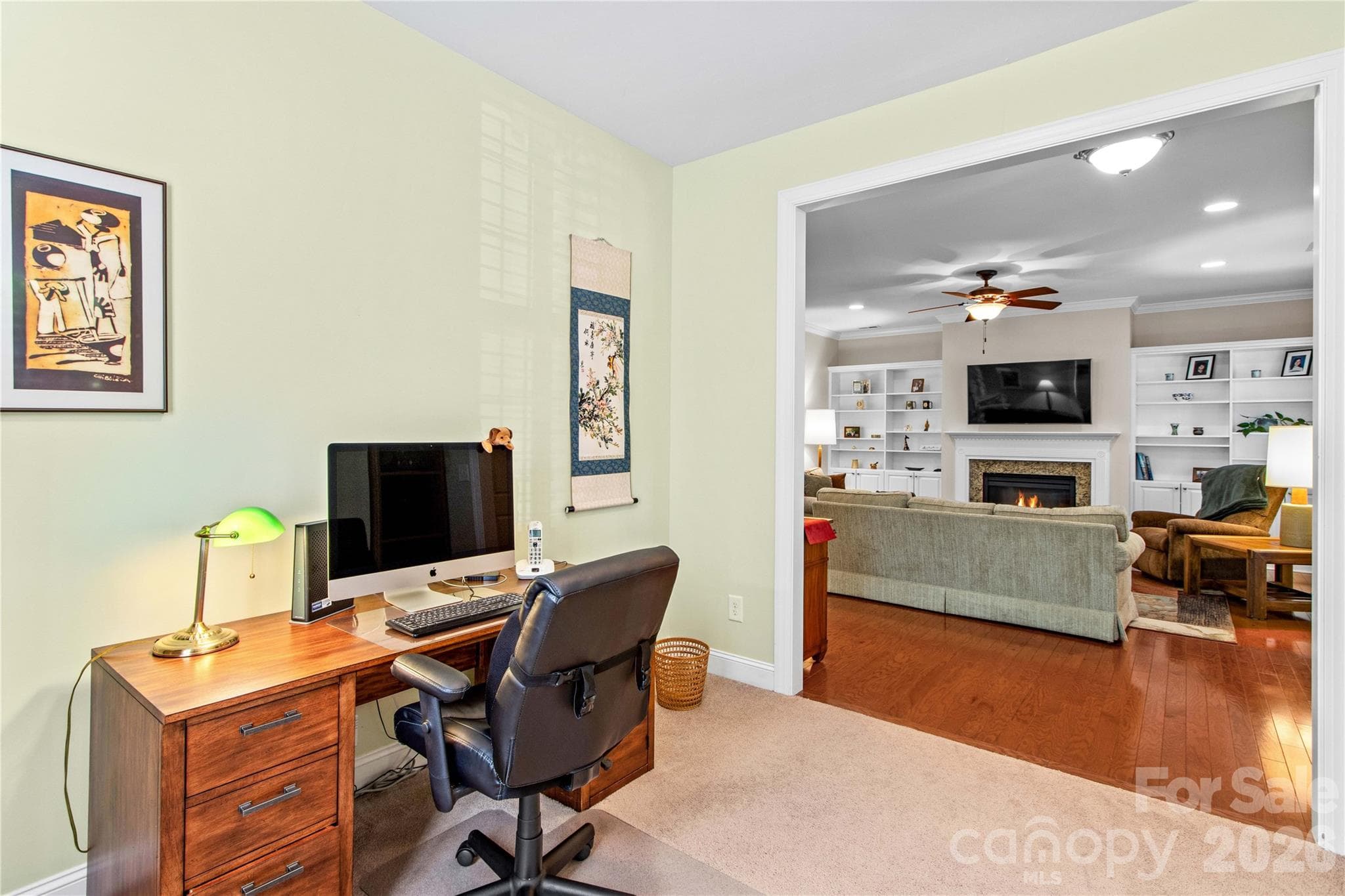 Flex room can be used as an office, third bedroom, exercise room - whatever suits your lifestyle. - 18114 Ebenezer Drive, Cornelius