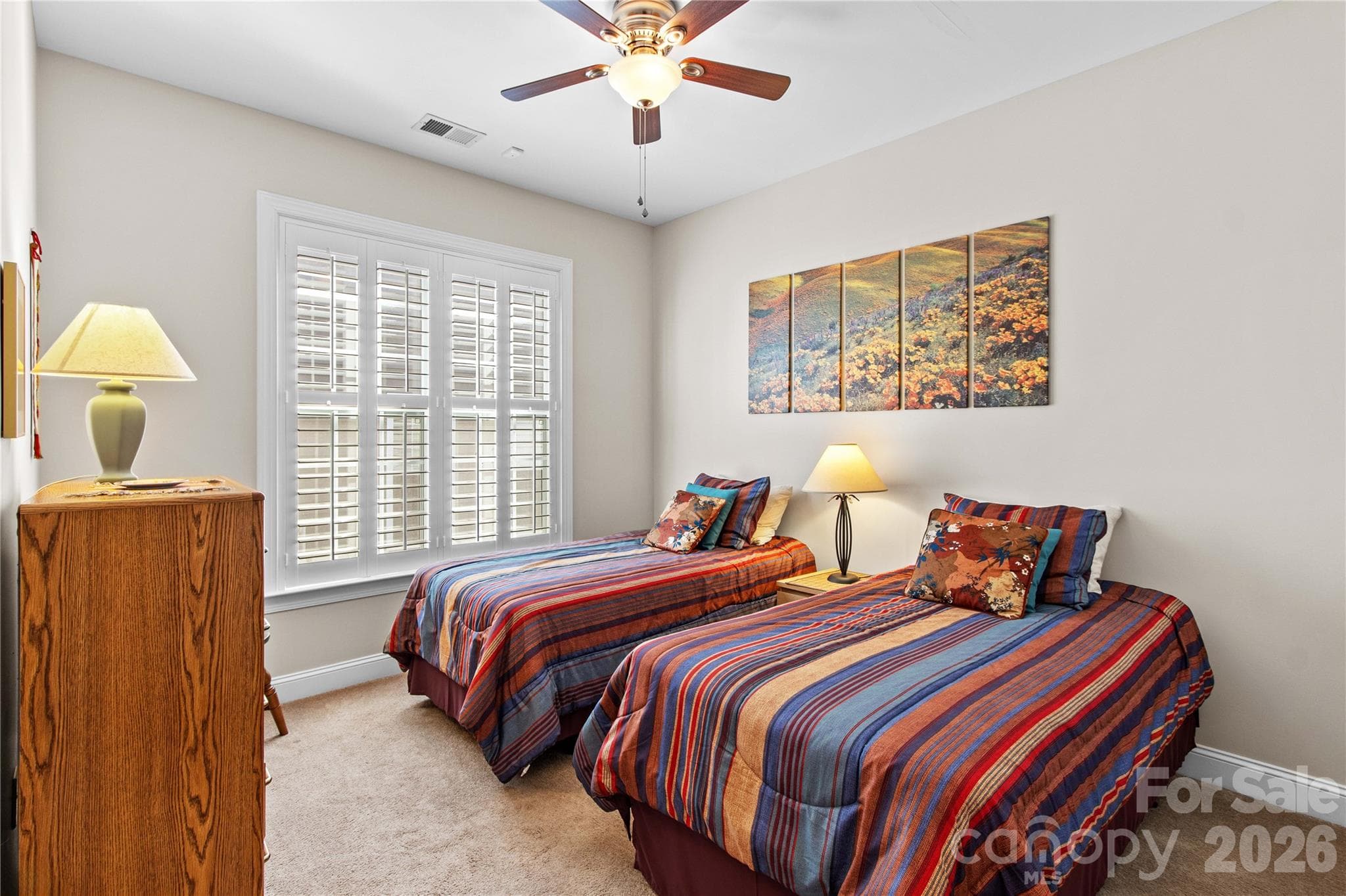 Secondary bedroom is large enough for two twin beds plus additional bedroom furniture. - 18114 Ebenezer Drive, Cornelius