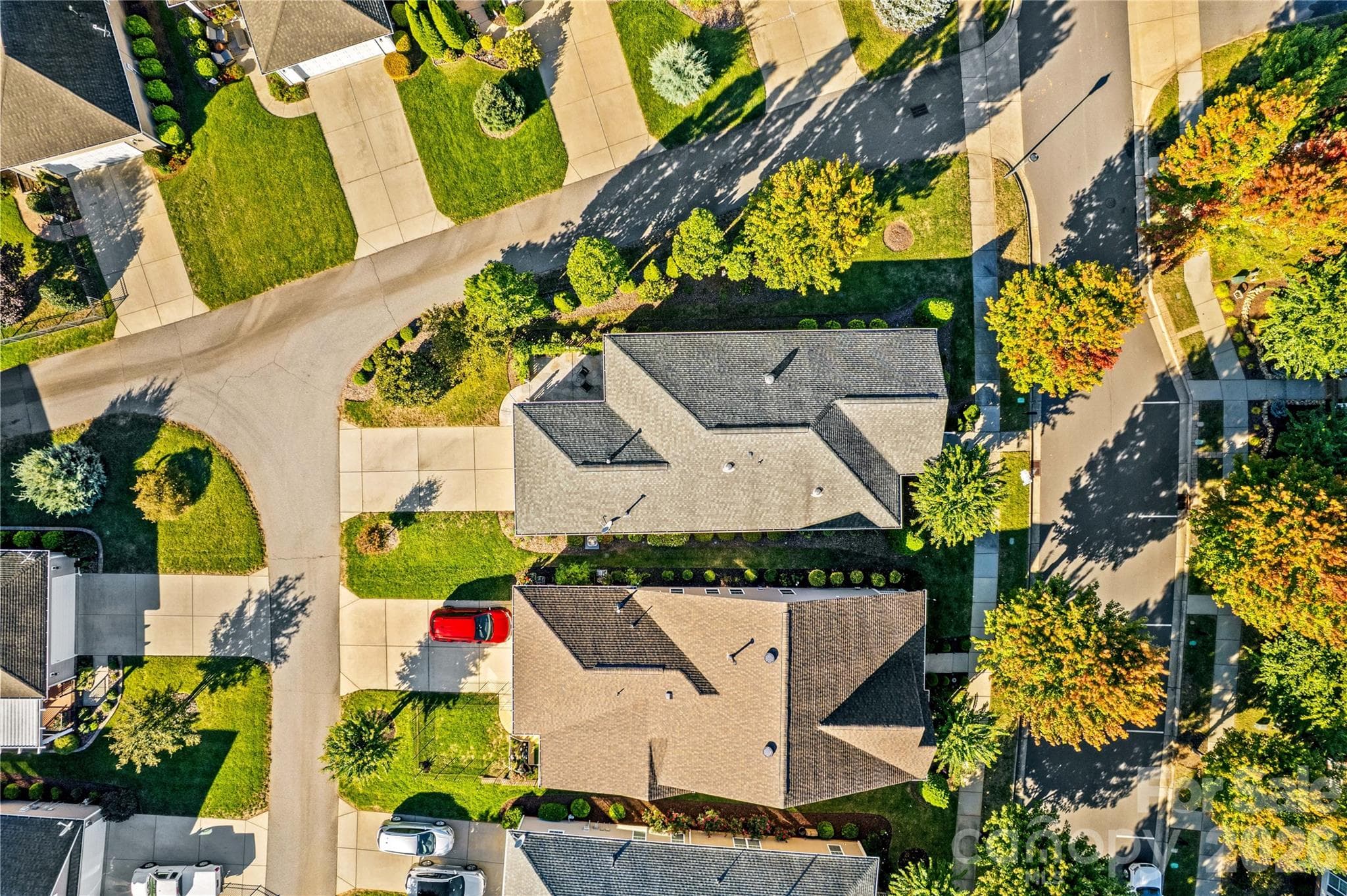 Overview of corner lot. - 18114 Ebenezer Drive, Cornelius