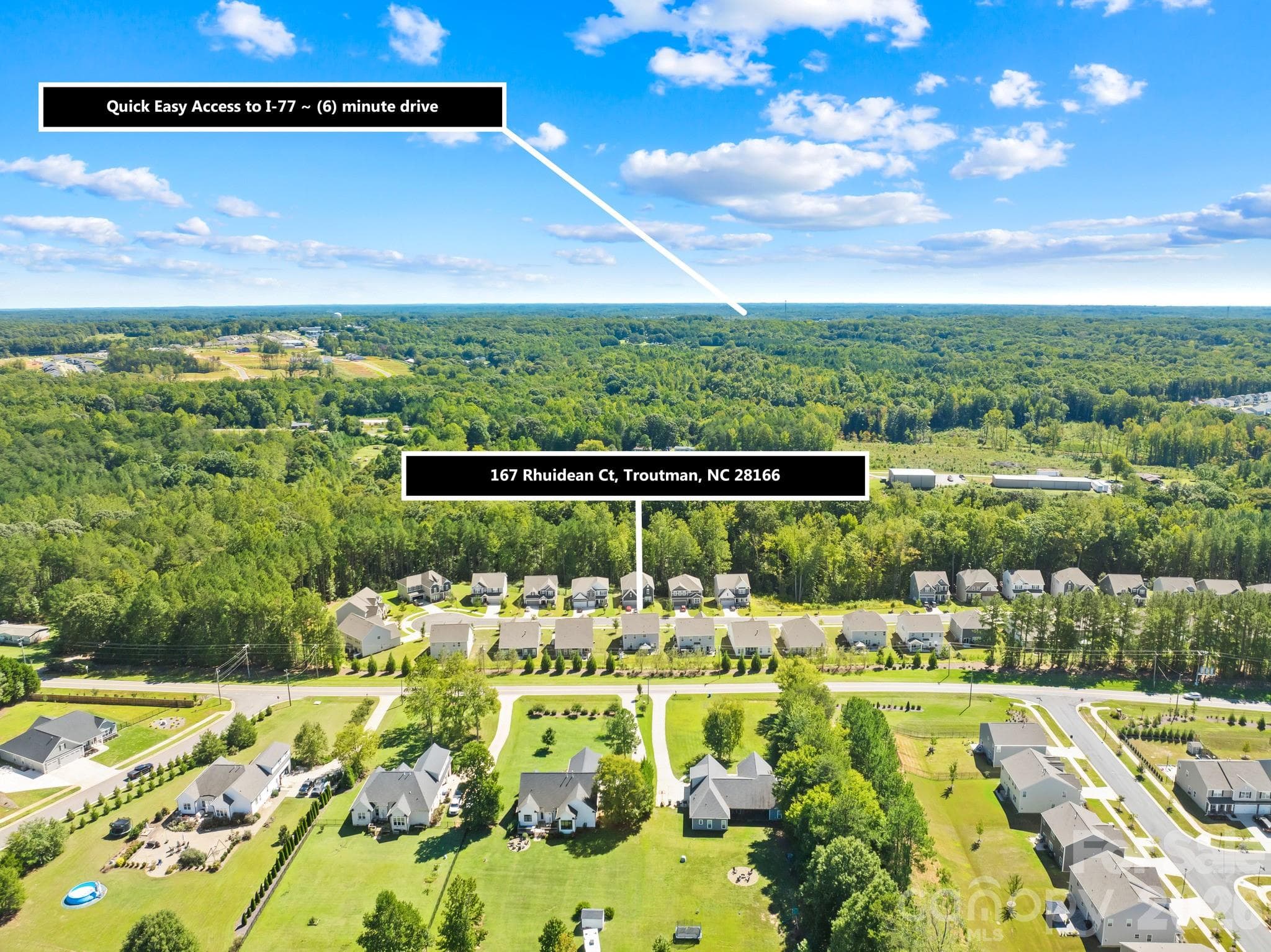 Single Family Residence at 167 Rhuidean Court, Troutman, photo 4 of 46