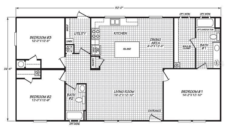 Manufactured Home at 1913 WOODCREST DR, ORMOND BEACH, photo 3 of 19