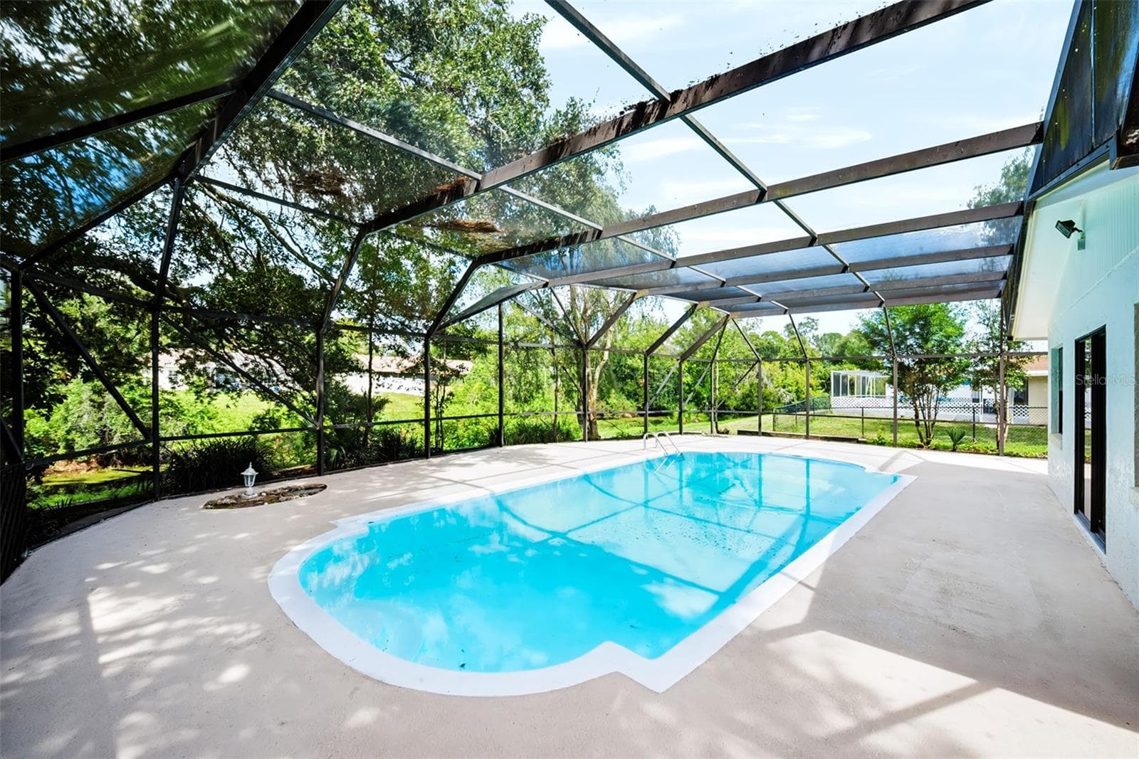View from the lanai - 83 FARRAGUT DR, PALM COAST