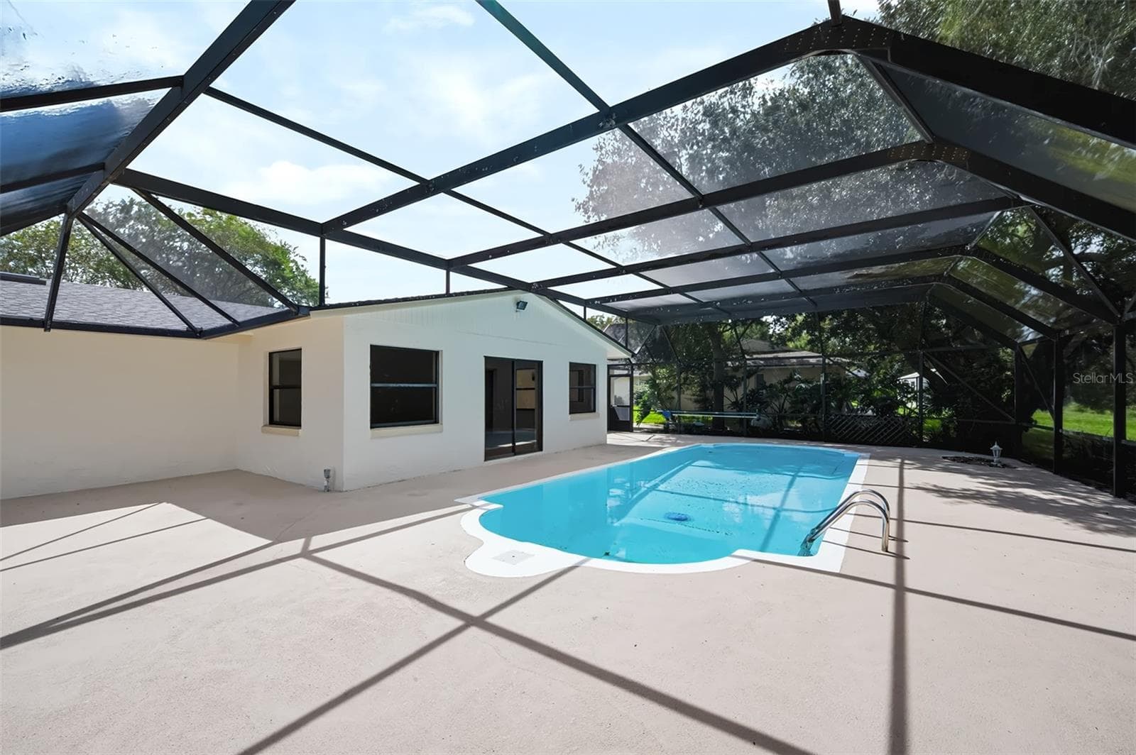 Another view from back of the enclosed lanai - 83 FARRAGUT DR, PALM COAST