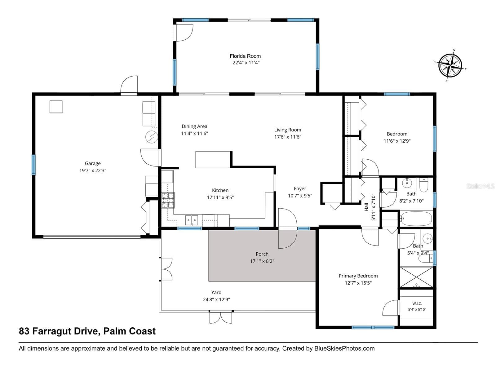 Home layout - 83 FARRAGUT DR, PALM COAST