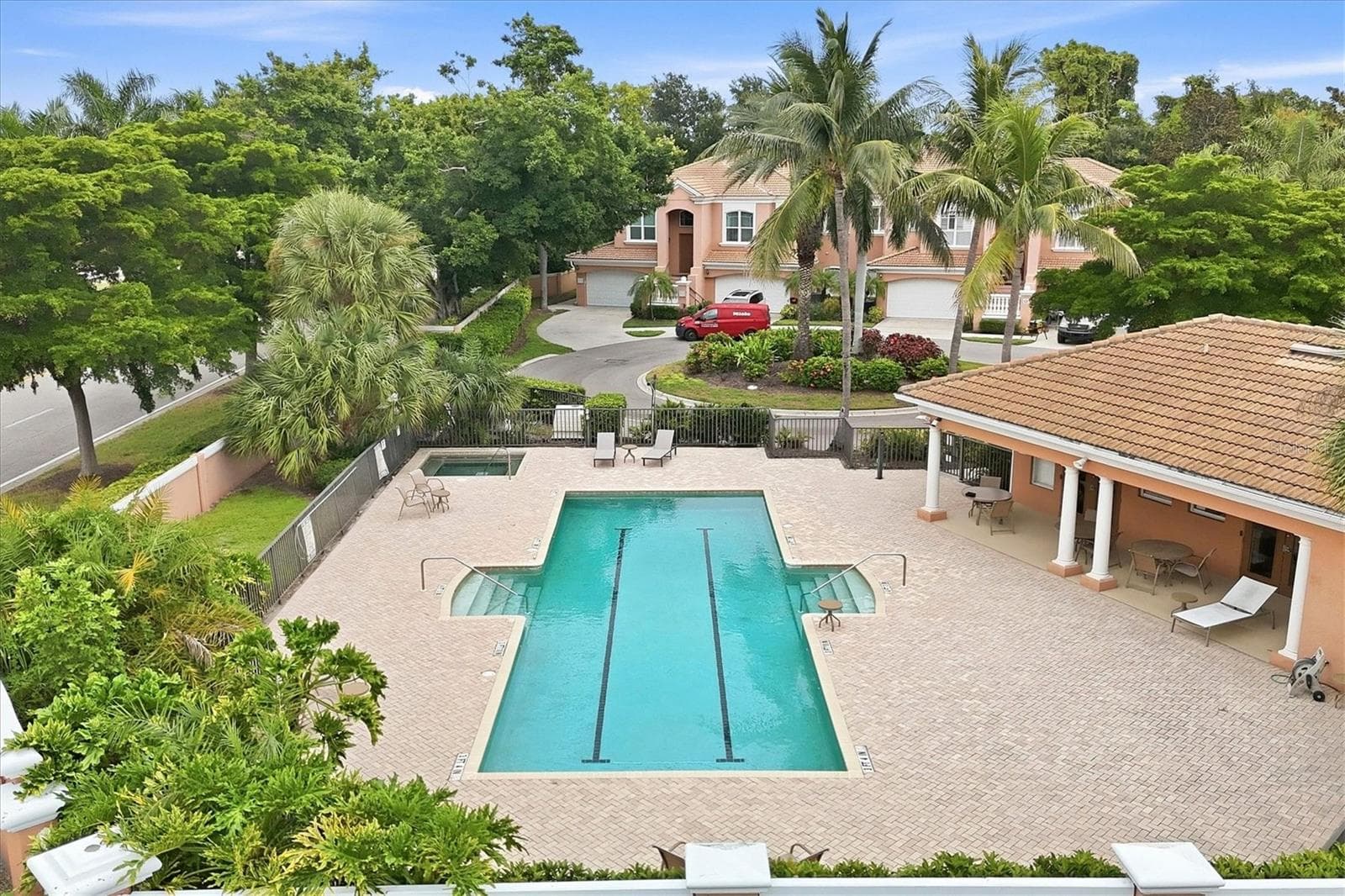 heated community pool - 5458 46TH CT W, BRADENTON