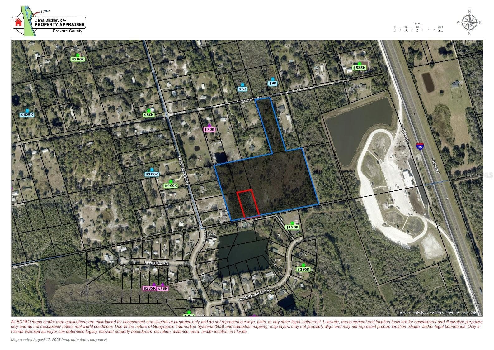 4735 Gandy Road Mims Fl 32754 - 4735 GANDY RD, MIMS
