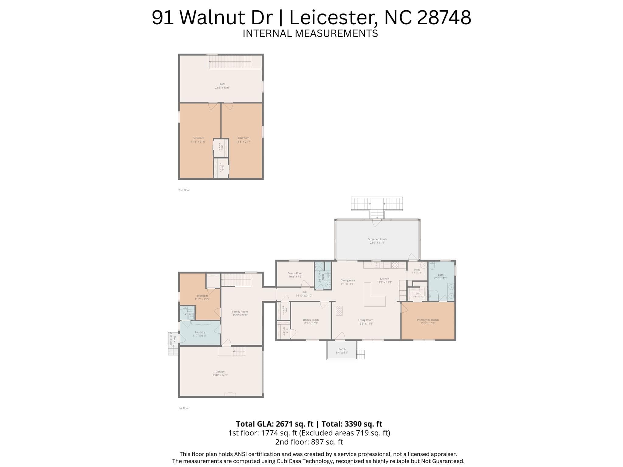 Single Family Residence at 91 Walnut Drive, Leicester, photo 19 of 19