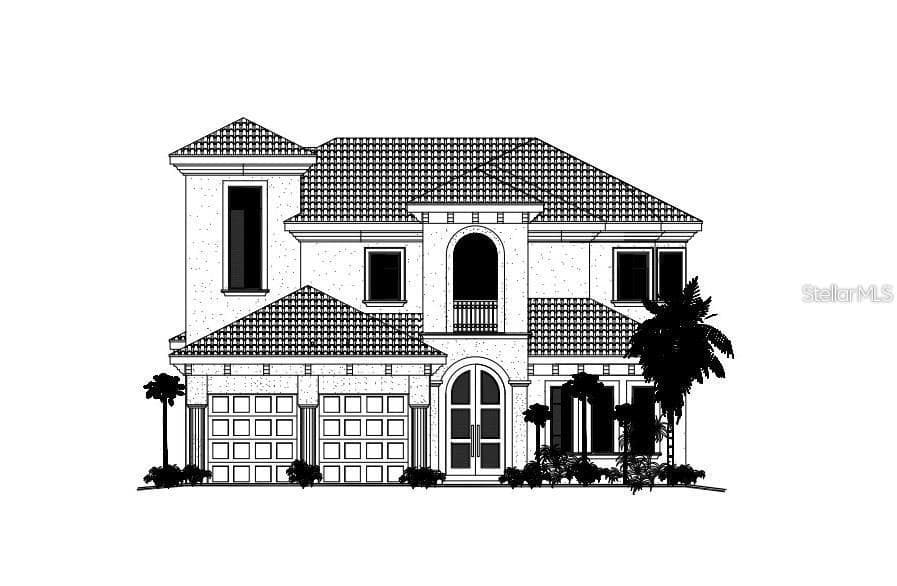 Home option that could be built, ask us for the floor plans. - 1740 ASSISI DR, SARASOTA