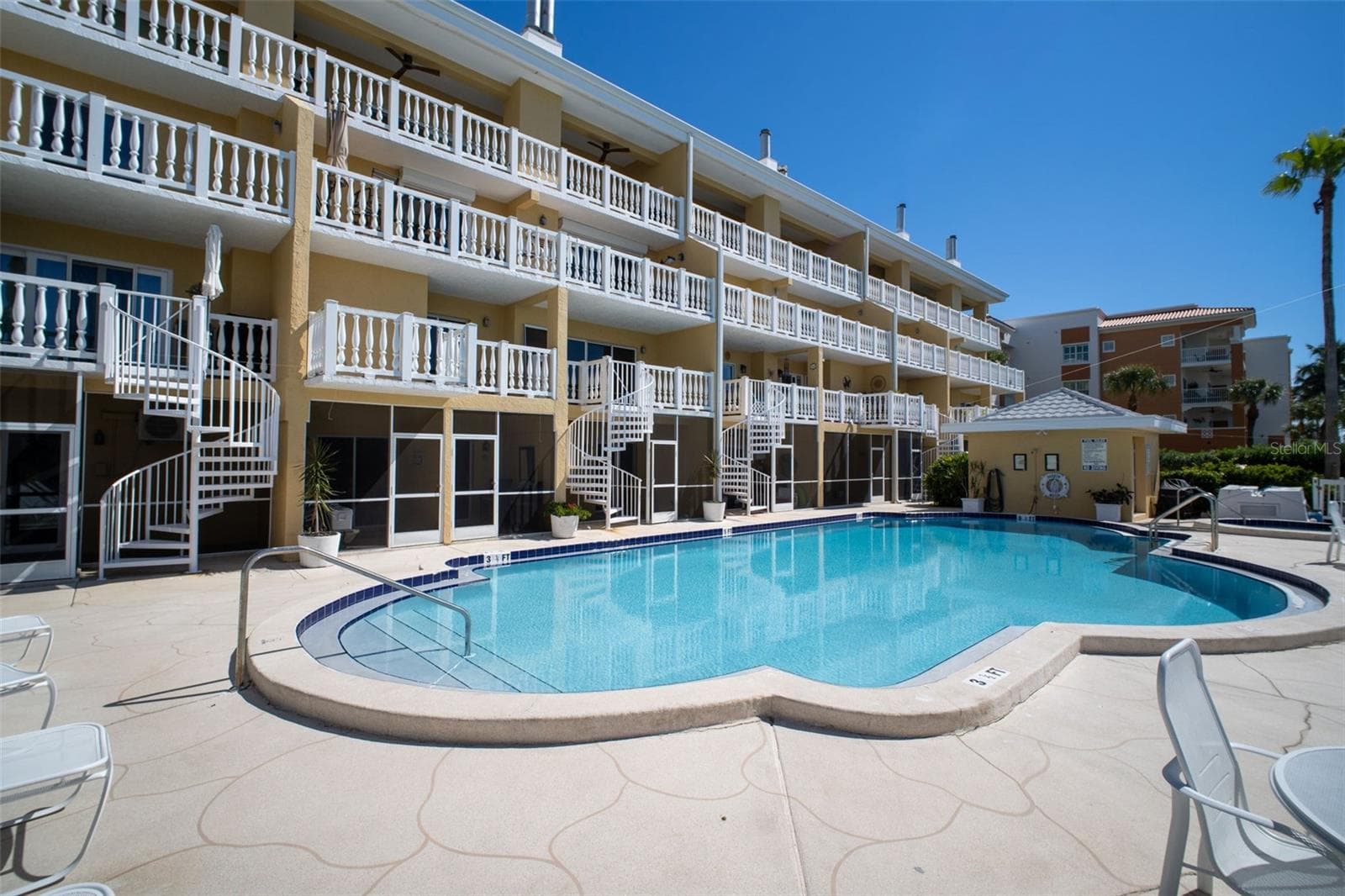 Pool - 544 PINELLAS BAYWAY S #F8, TIERRA VERDE