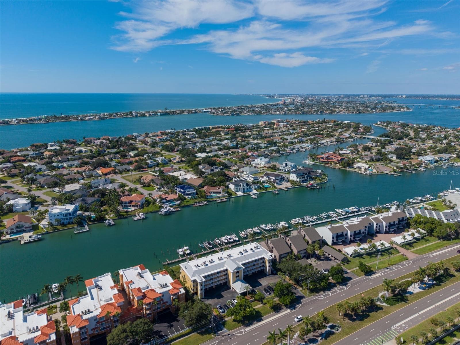 Aerial View - 544 PINELLAS BAYWAY S #F8, TIERRA VERDE