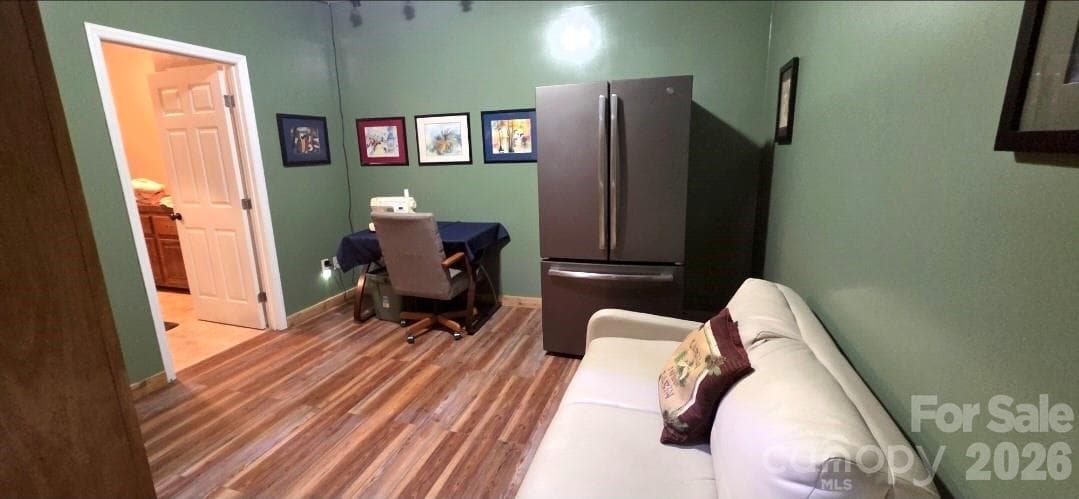 Lower Level Living Space, w Separate Entrance and room for additional living quarters. - 174 Nix Creek Road, Canton