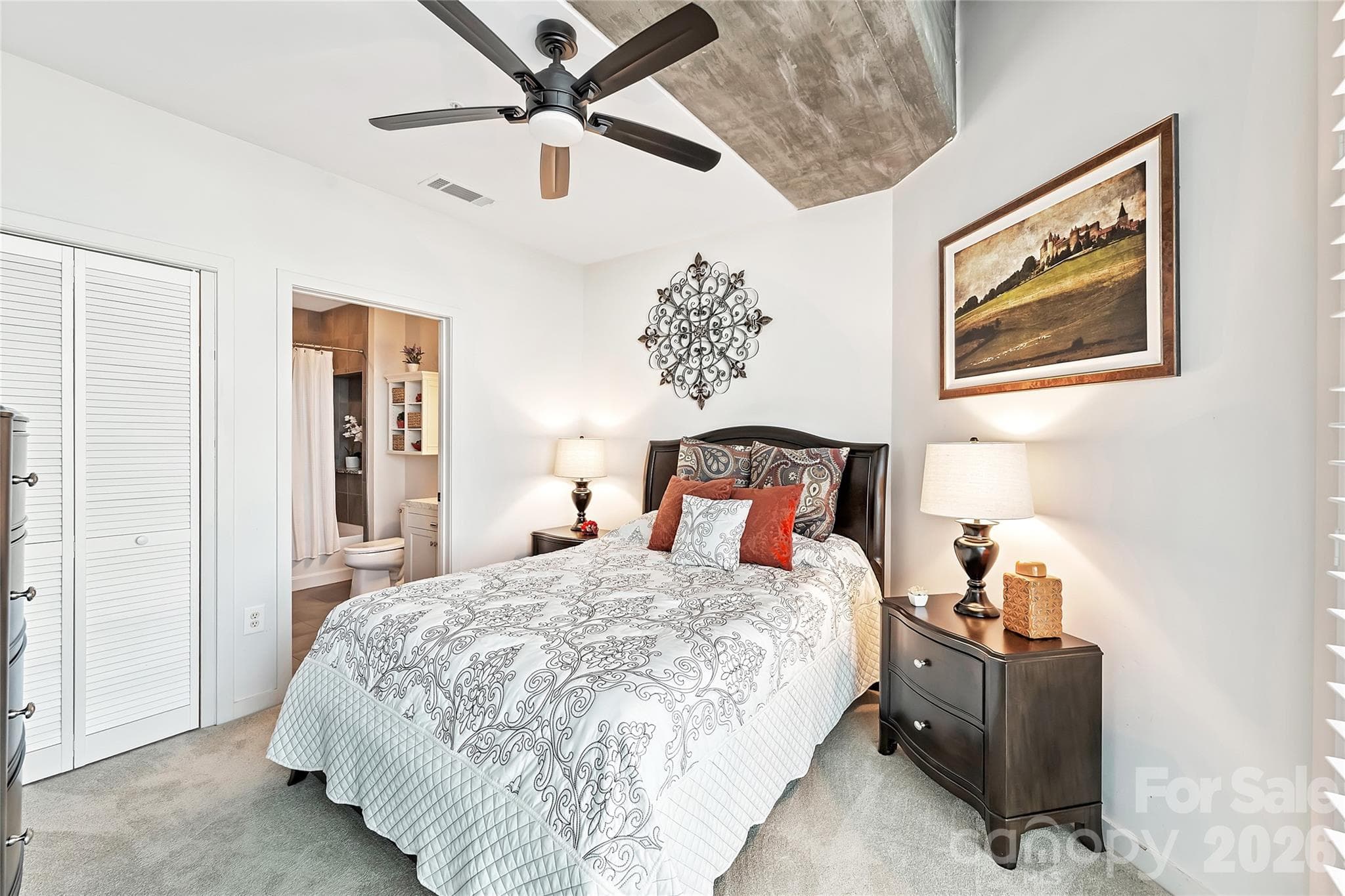 Second bedroom with excellent natural light - 210 N Church Street, Charlotte