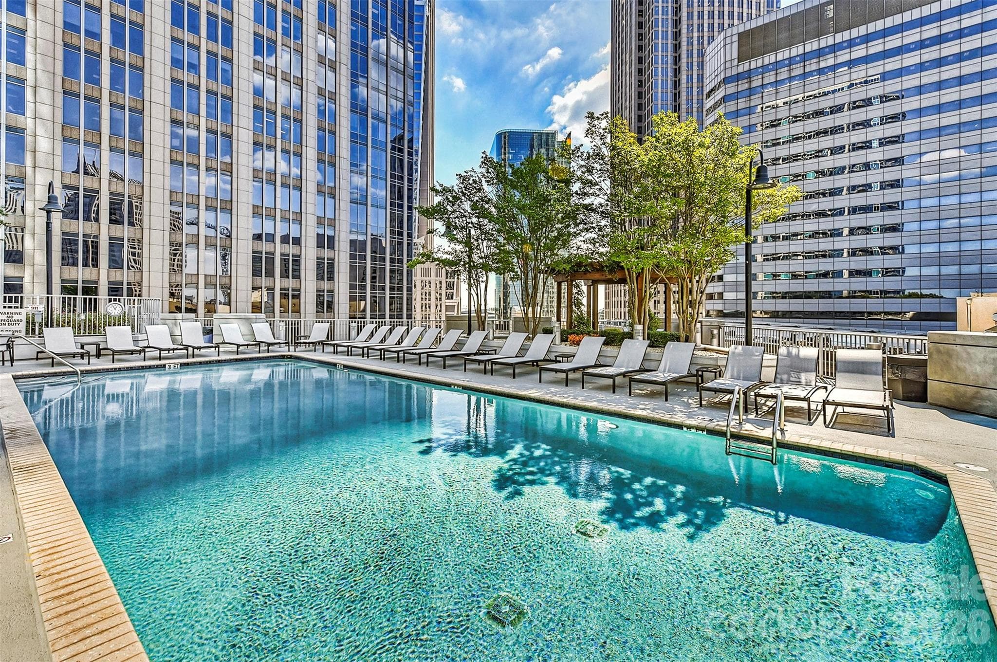 Resort-style outdoor pool - 210 N Church Street, Charlotte