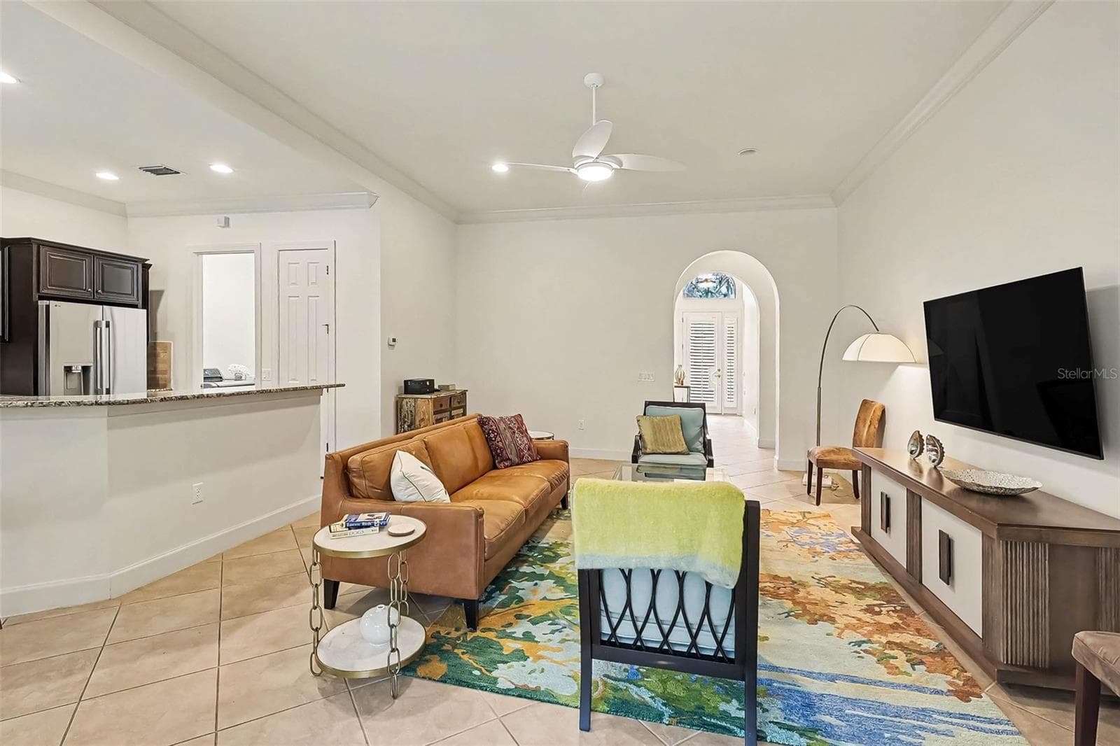 Living Room and Kitchen - 10534 YORKSTONE DR, BONITA SPRINGS