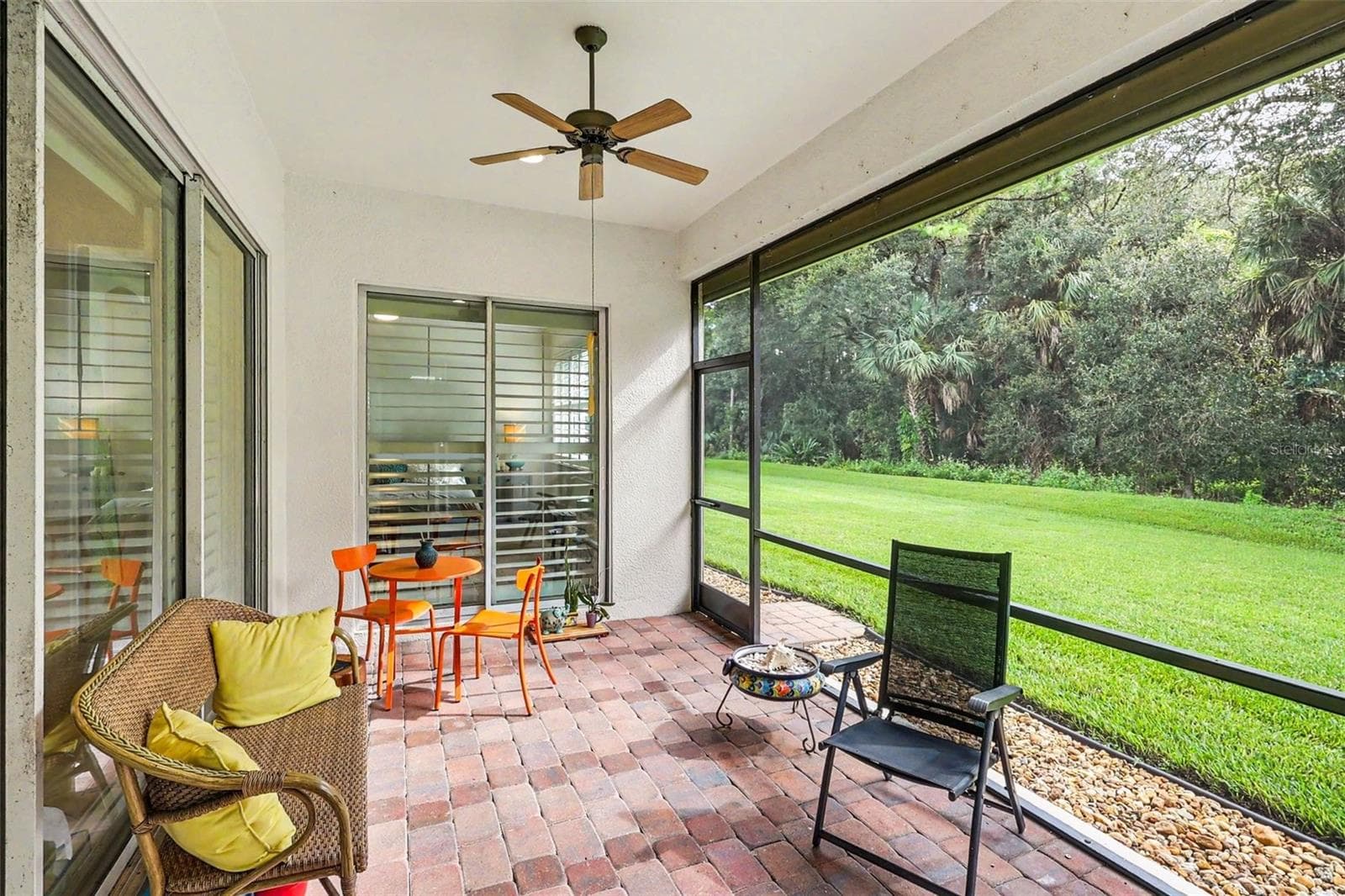 Rear Lanai overlooking Preserve - 10534 YORKSTONE DR, BONITA SPRINGS