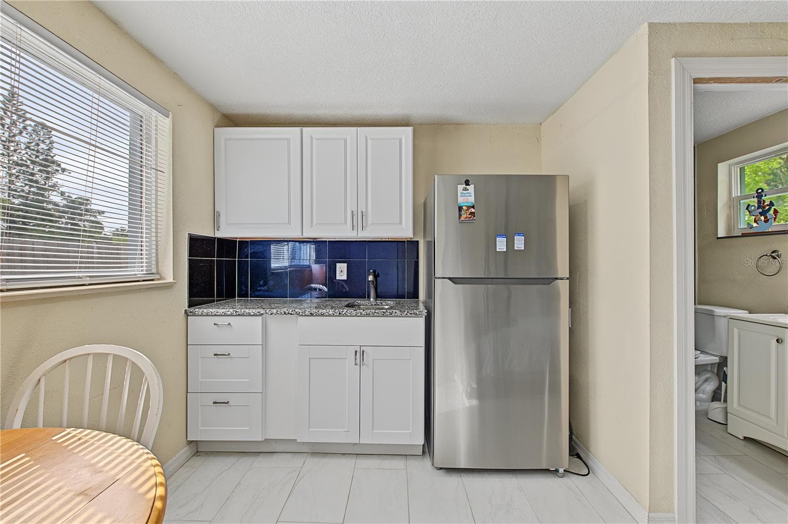 Kitchenette in First Floor Studio Unit - Unit 2 - 5117 Mallett Drive - 5117 MALLETT DR, PORT RICHEY