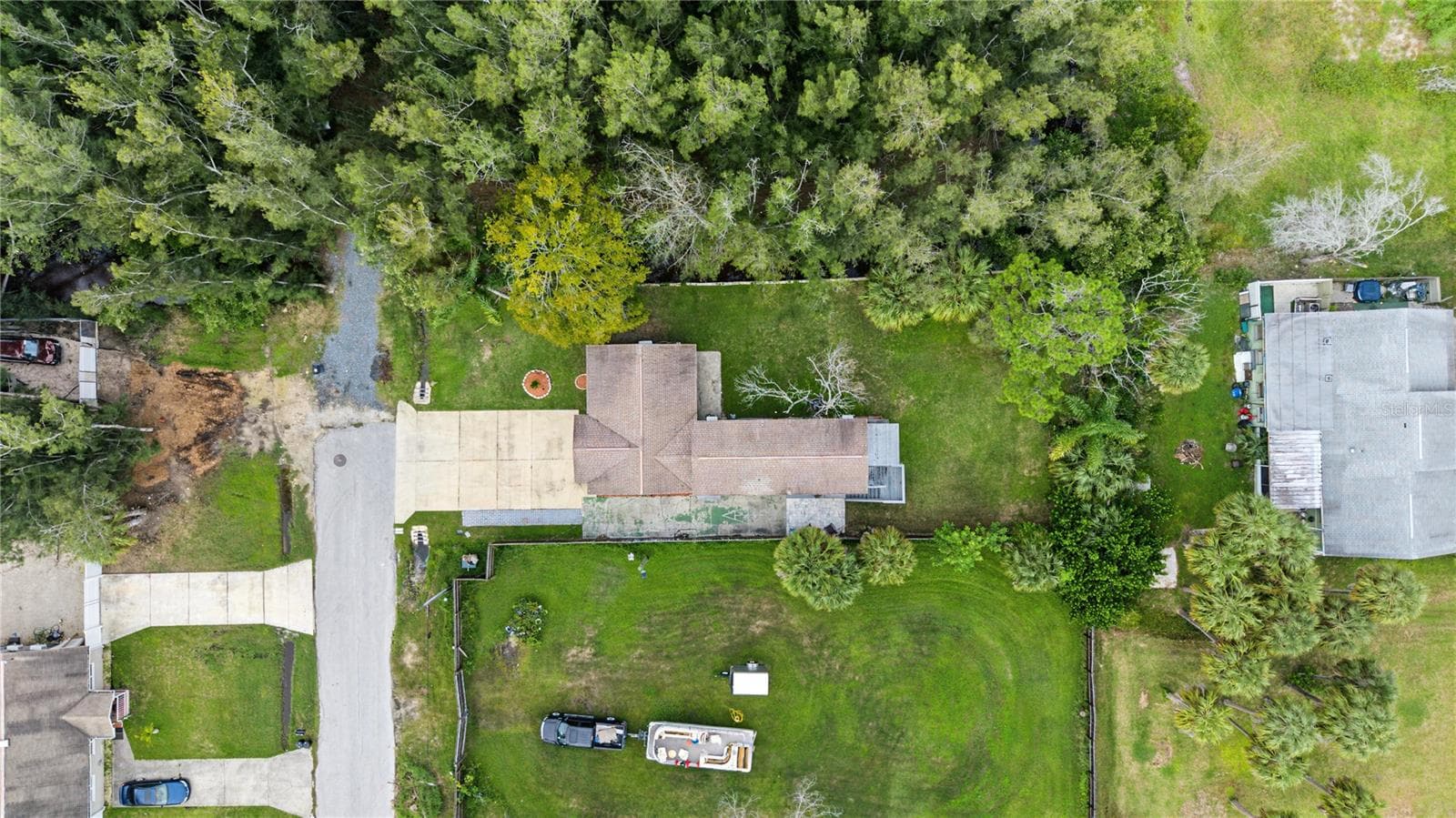 Ariel View of Property - 5117 Mallett Drive - 5117 MALLETT DR, PORT RICHEY