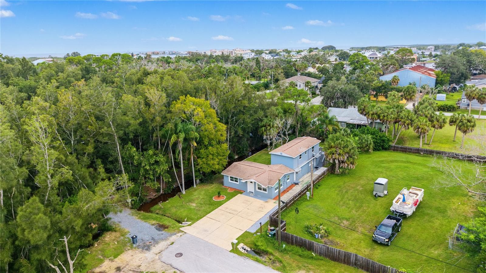 Ariel View of Property - 5117 Mallett Drive - 5117 MALLETT DR, PORT RICHEY