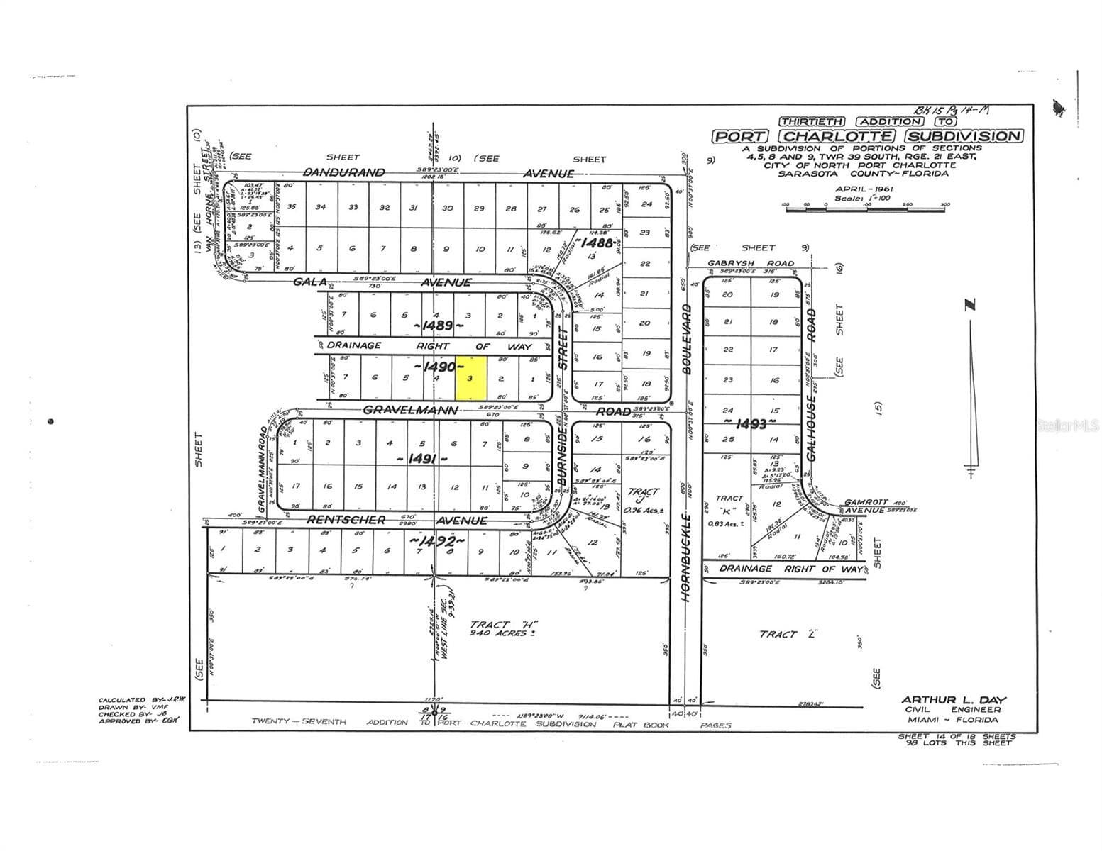 Plat Map - Lot 3 GRAVELMANN RD, NORTH PORT