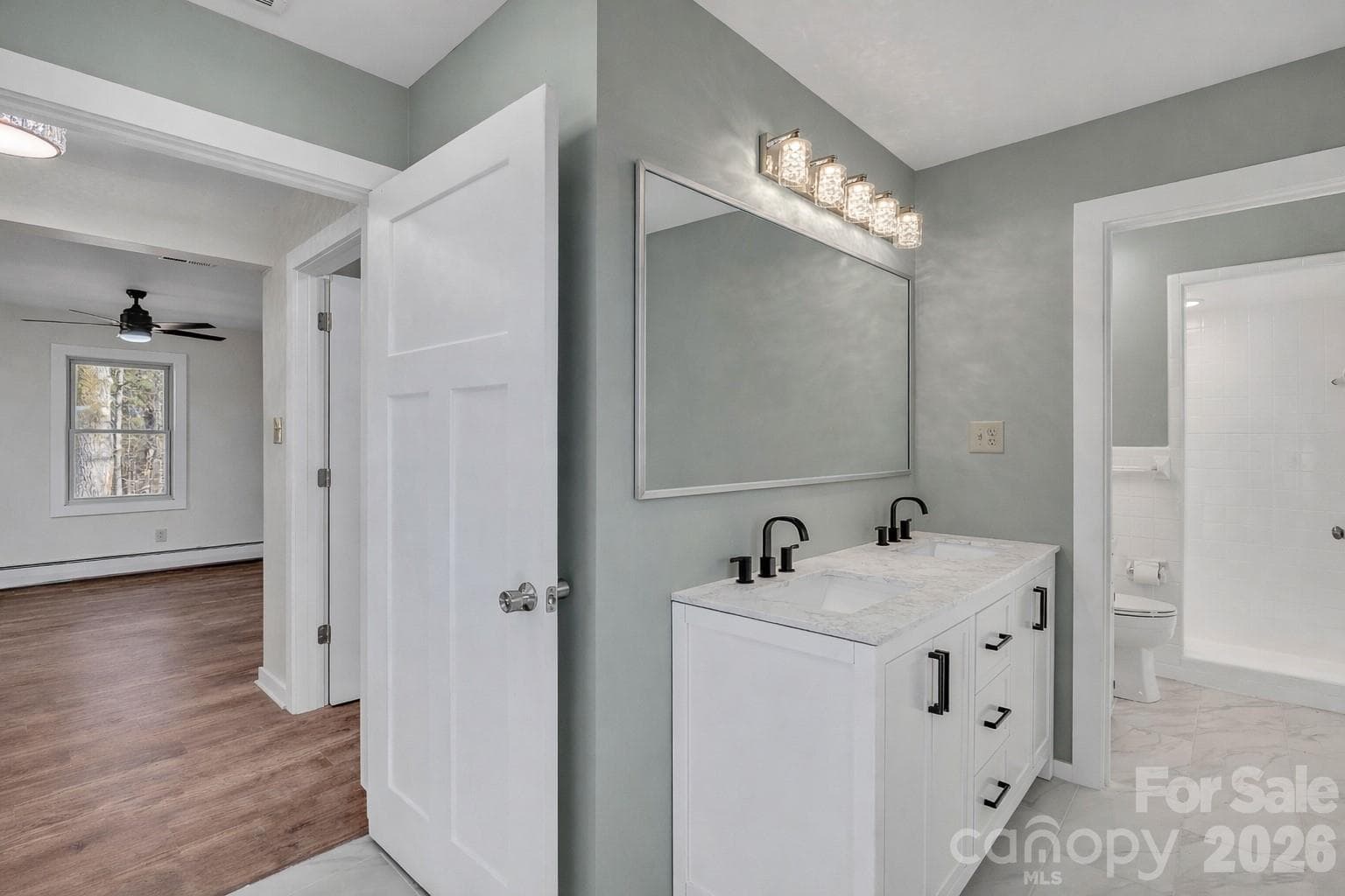 Primary full bath - 8201 NC 200 Highway S, Stanfield