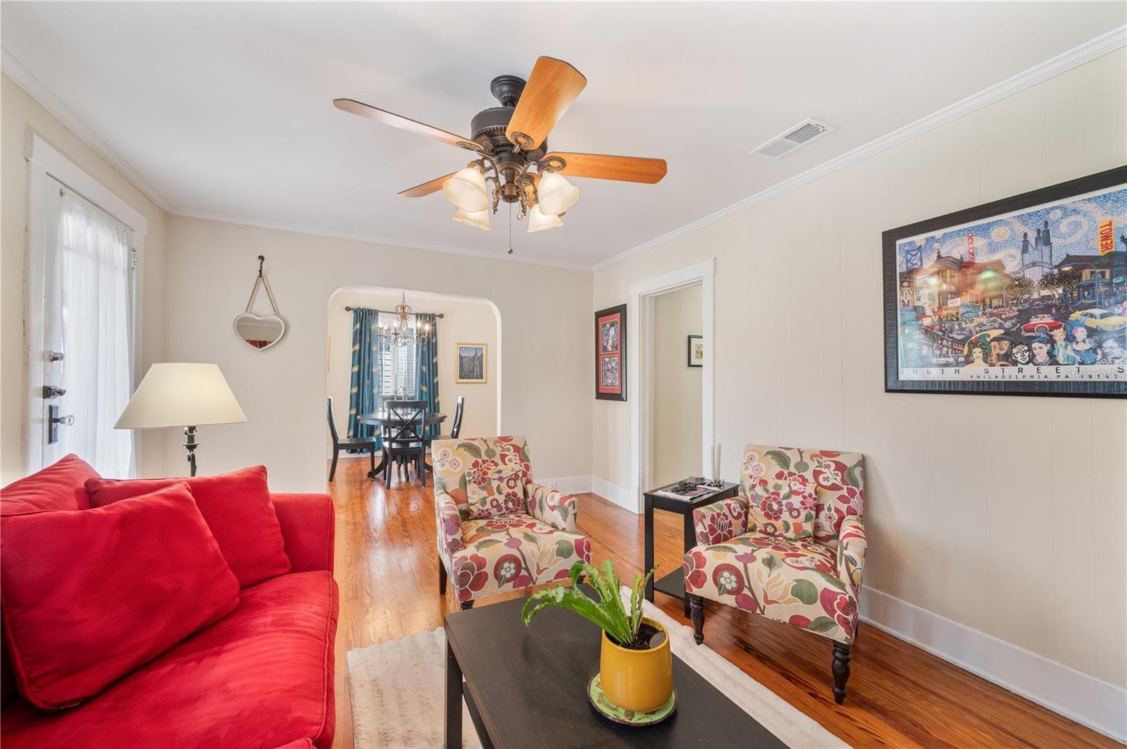 Living room - 412 E PALM DR, LAKELAND