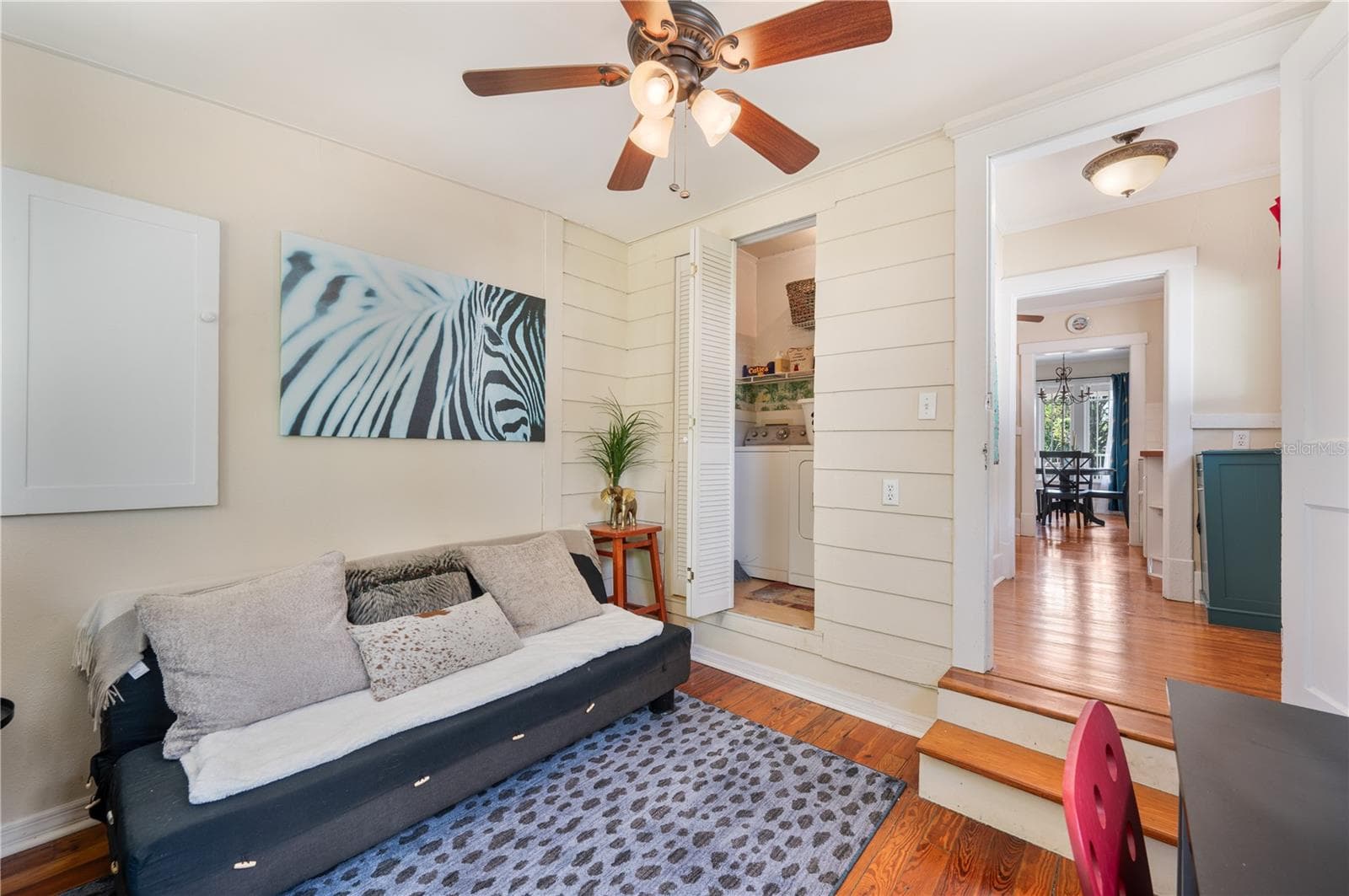Second bedroom with laundry closet - 412 E PALM DR, LAKELAND