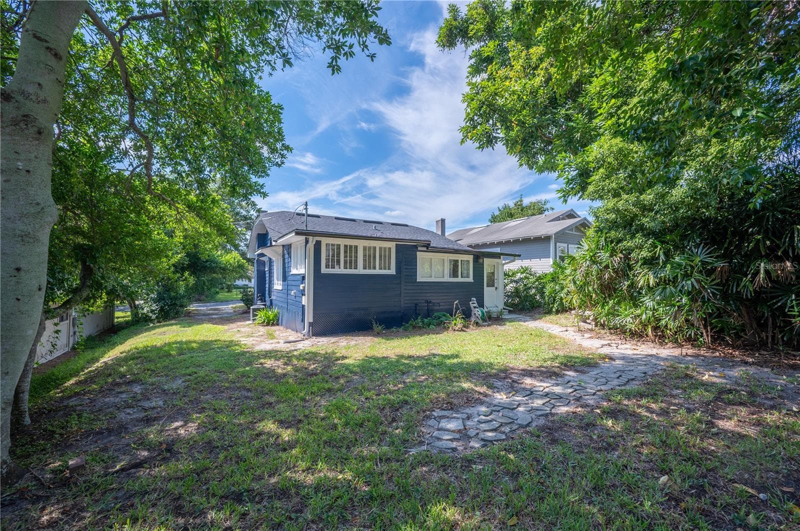 Back of home - 412 E PALM DR, LAKELAND