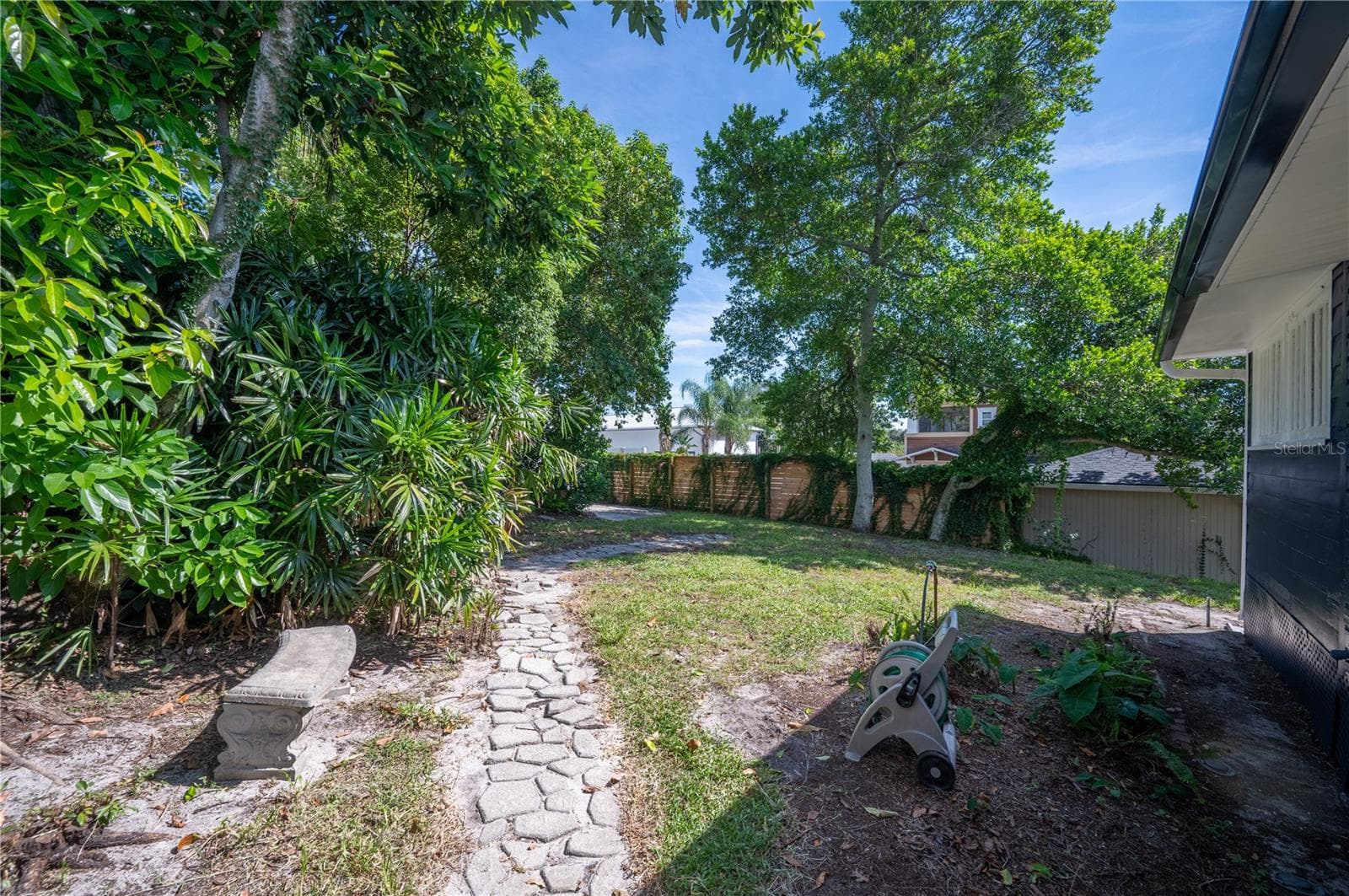 Backyard - 412 E PALM DR, LAKELAND