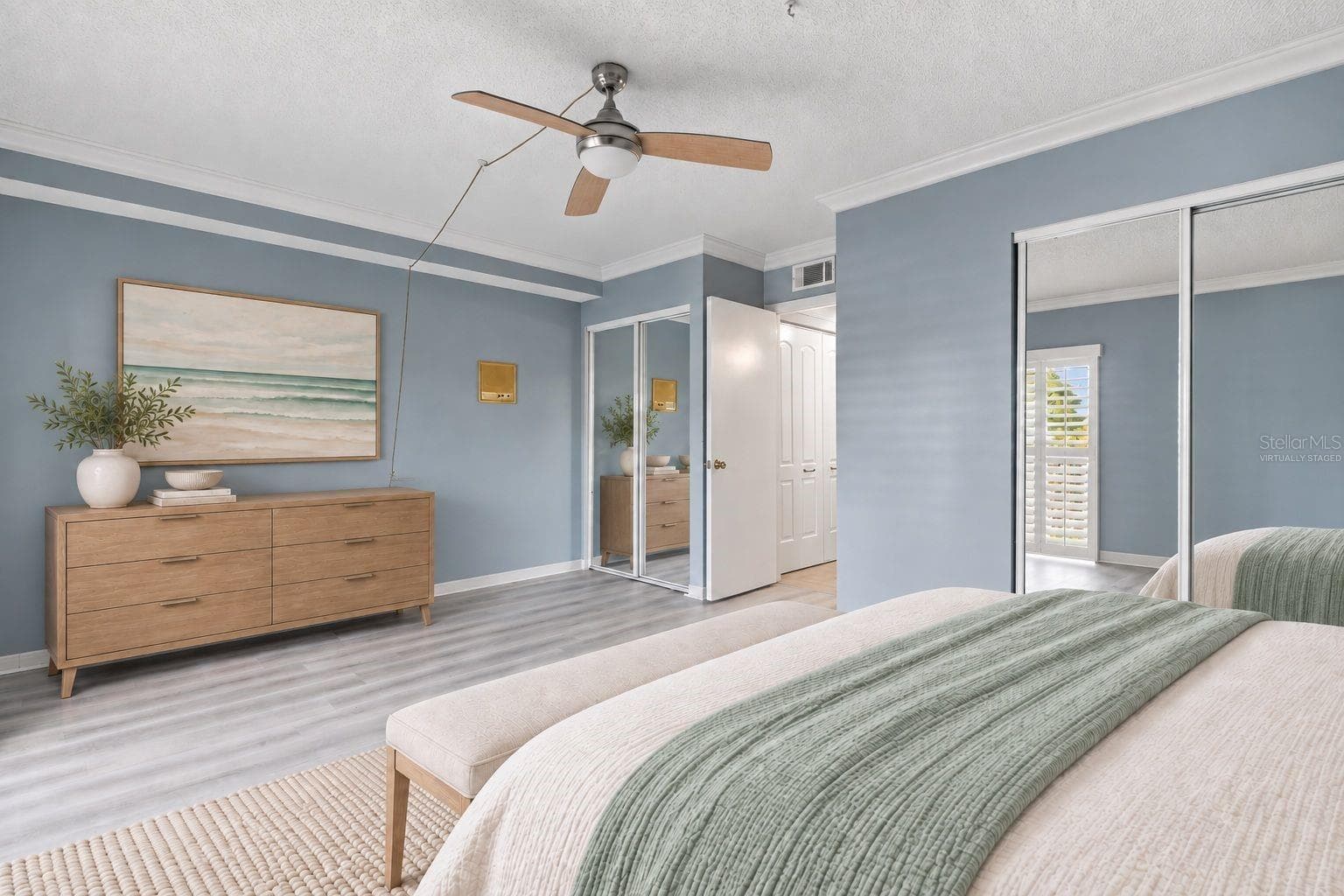 Virtually staged 2nd Bedroom - 544 PINELLAS BAYWAY S #F8, TIERRA VERDE