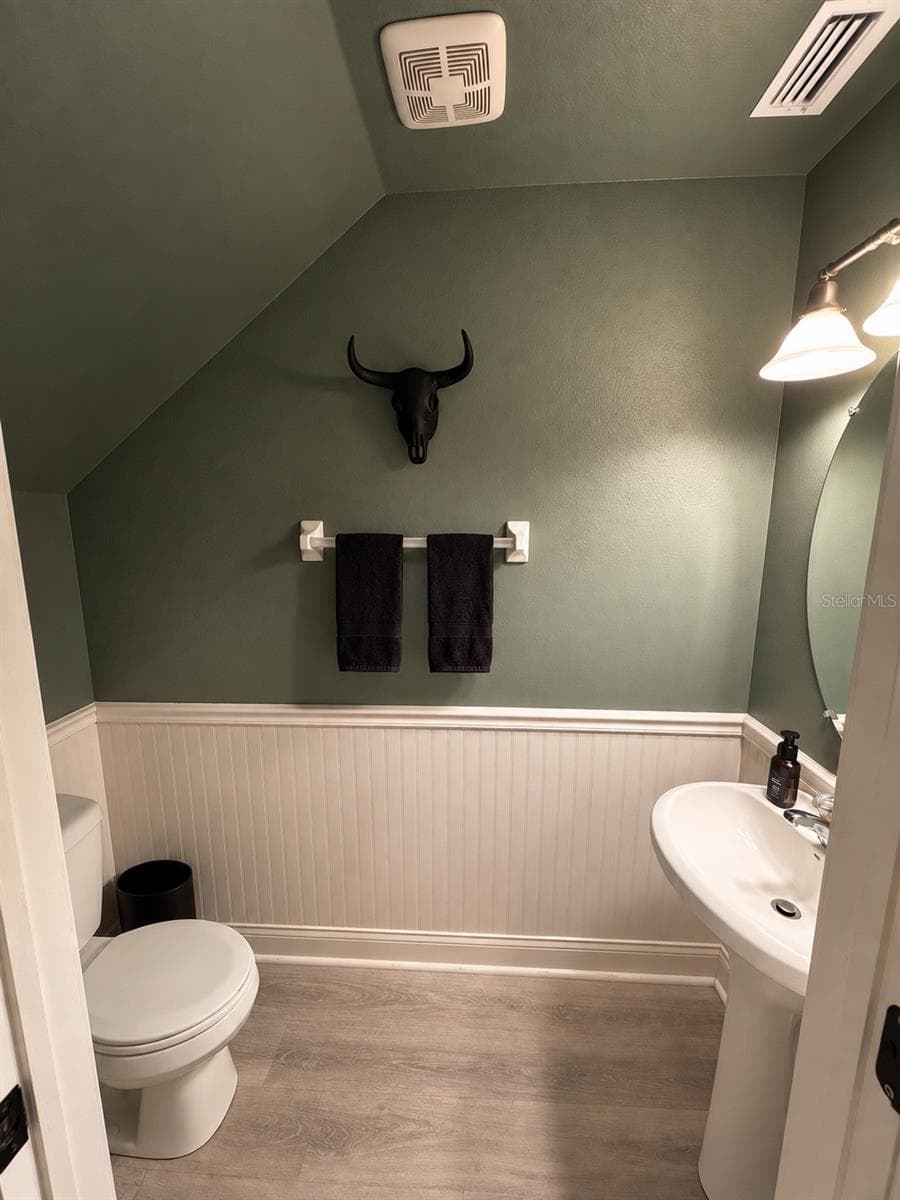 downstairs powder room - 2520 GLENRISE PL, WESLEY CHAPEL