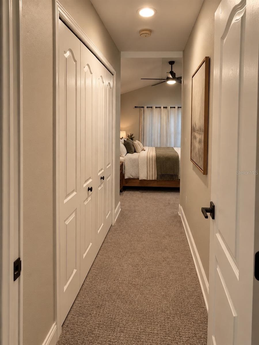 primary bedroom hallway - 2520 GLENRISE PL, WESLEY CHAPEL