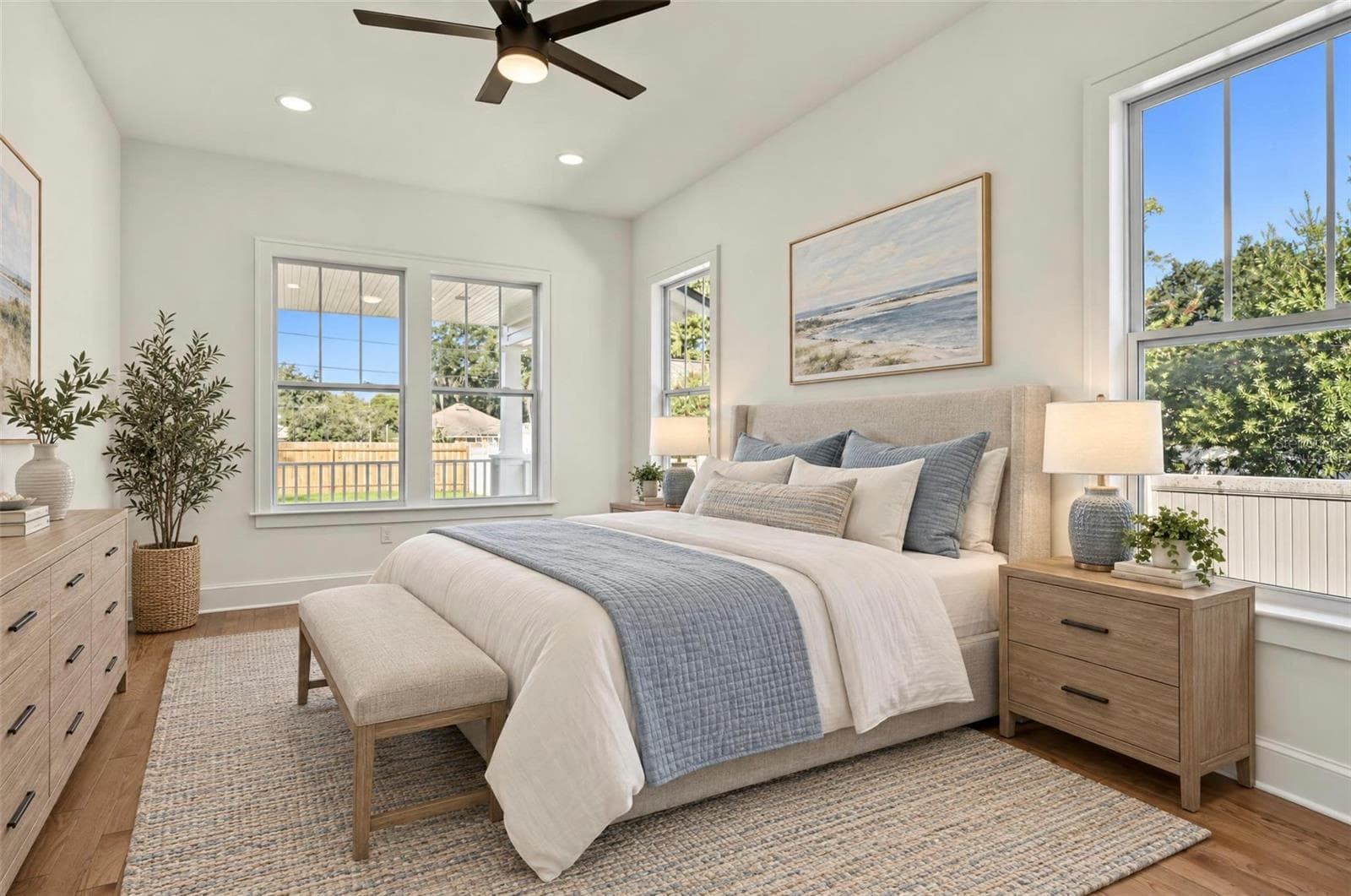 Virtually Staged- Primary Suite - 206 N HIGHLAND AVE, WINTER GARDEN