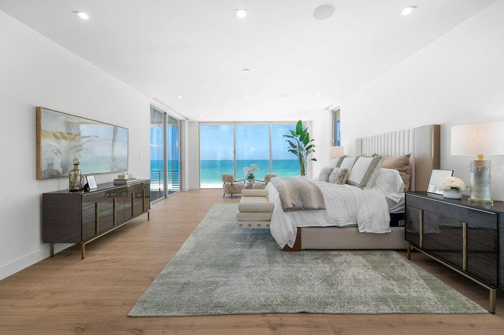 Oversized Primary suite has two oversized walk- in closets - 6489 GULFSIDE RD, LONGBOAT KEY