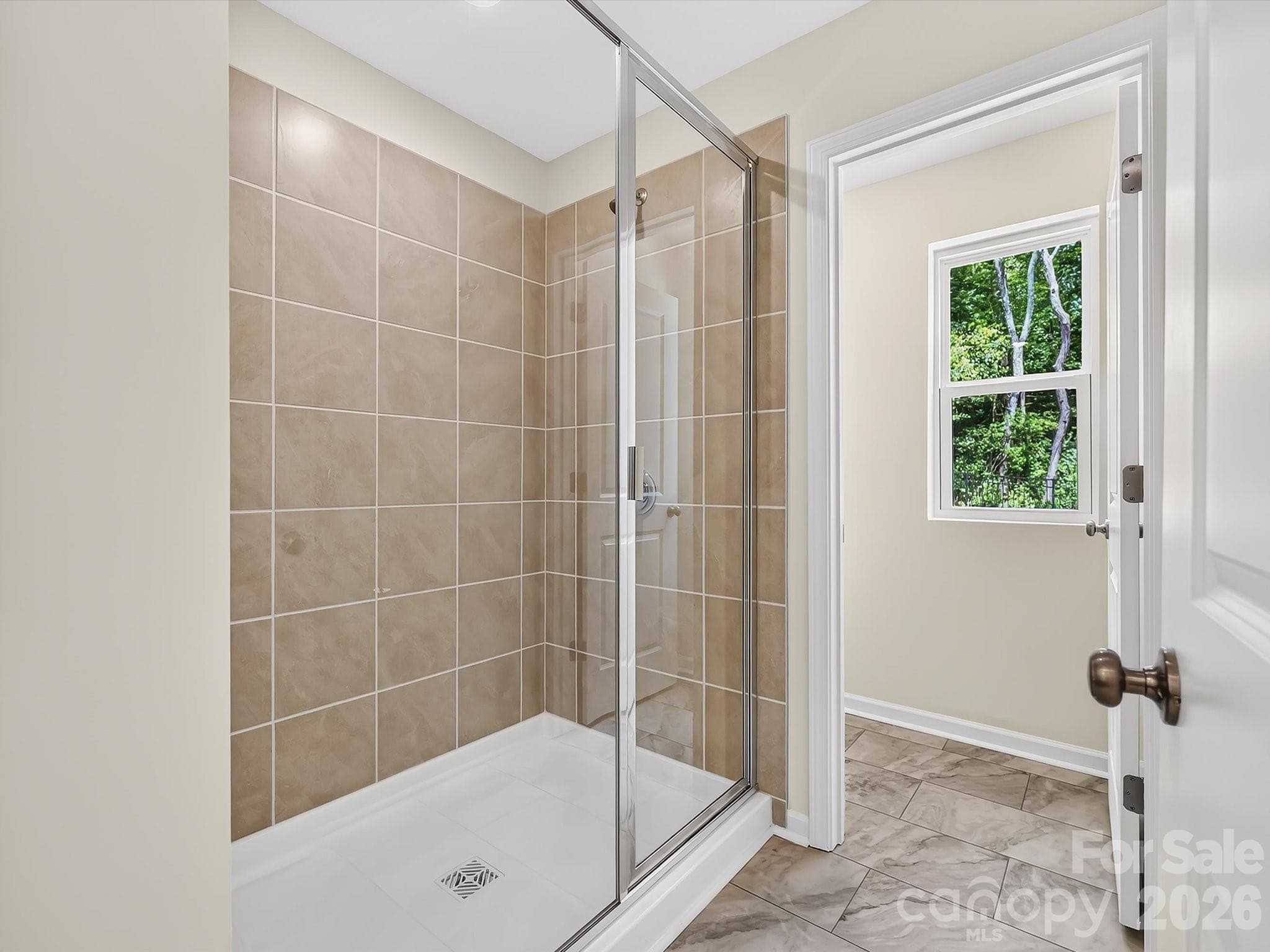 Owner's Shower and Water Closet Offering Privacy - 6565 Fire Lily Lane, Charlotte