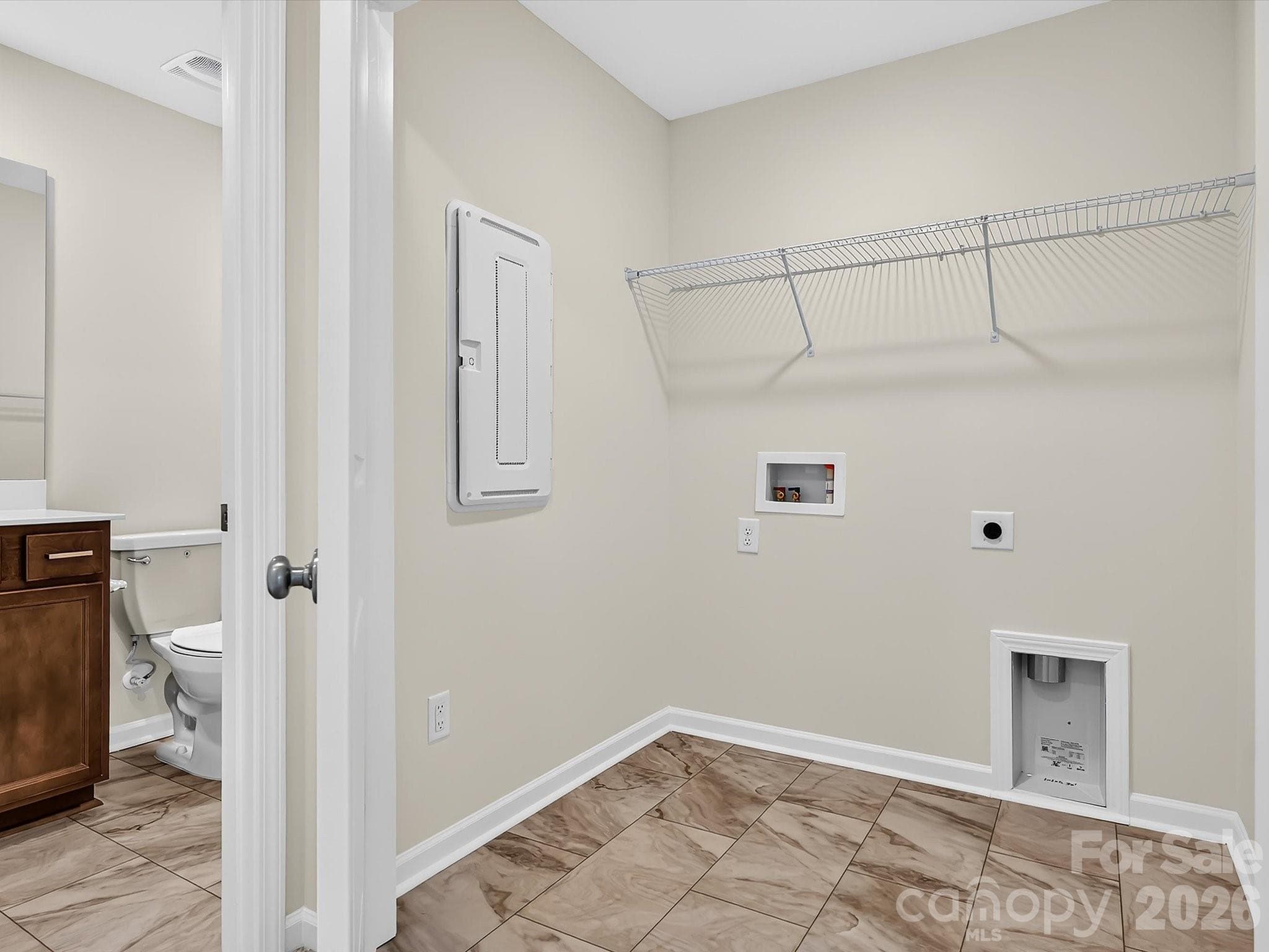 Laundry Closet - 6565 Fire Lily Lane, Charlotte