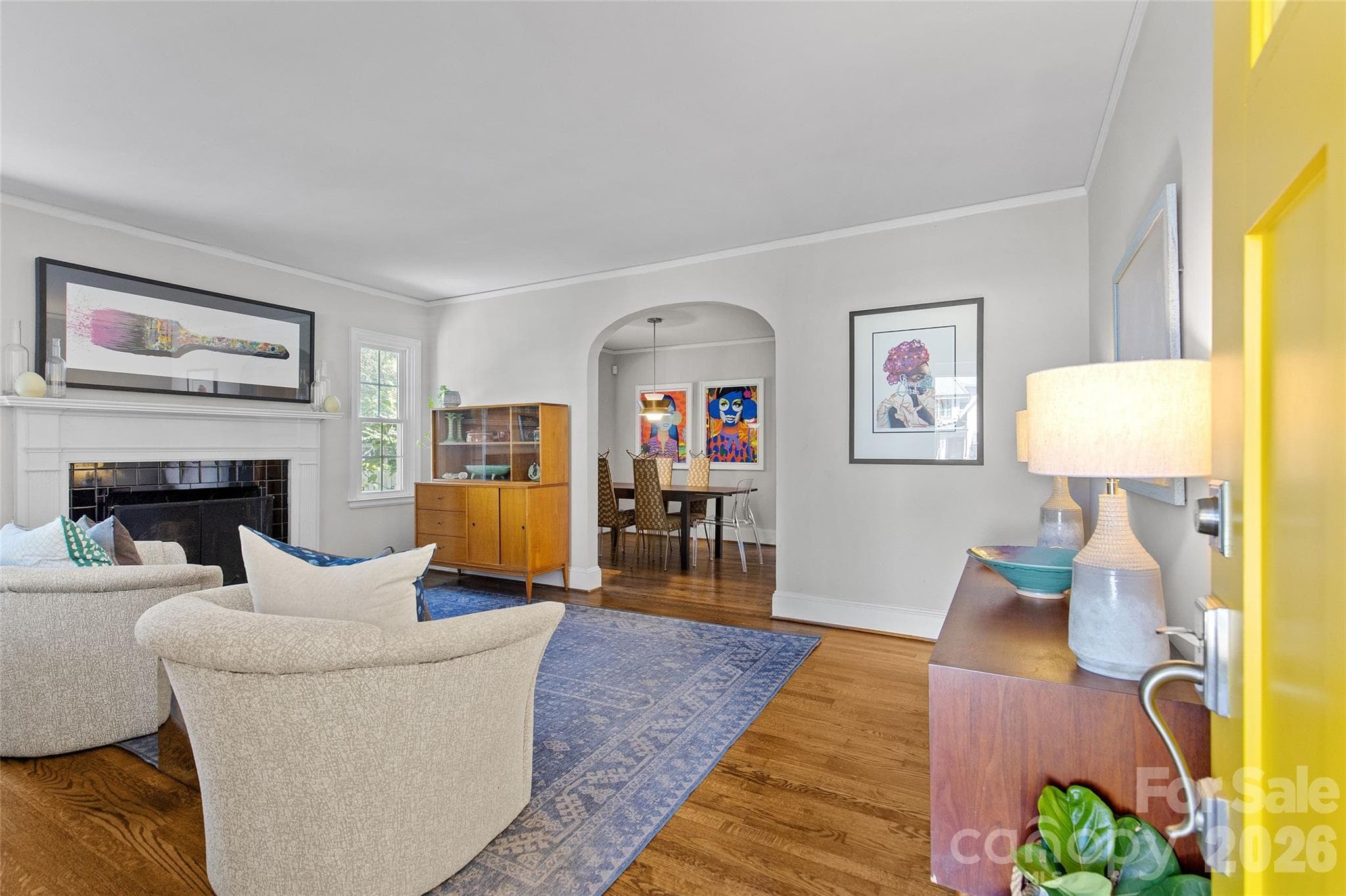 Living Room - 2608 Shenandoah Avenue, Charlotte