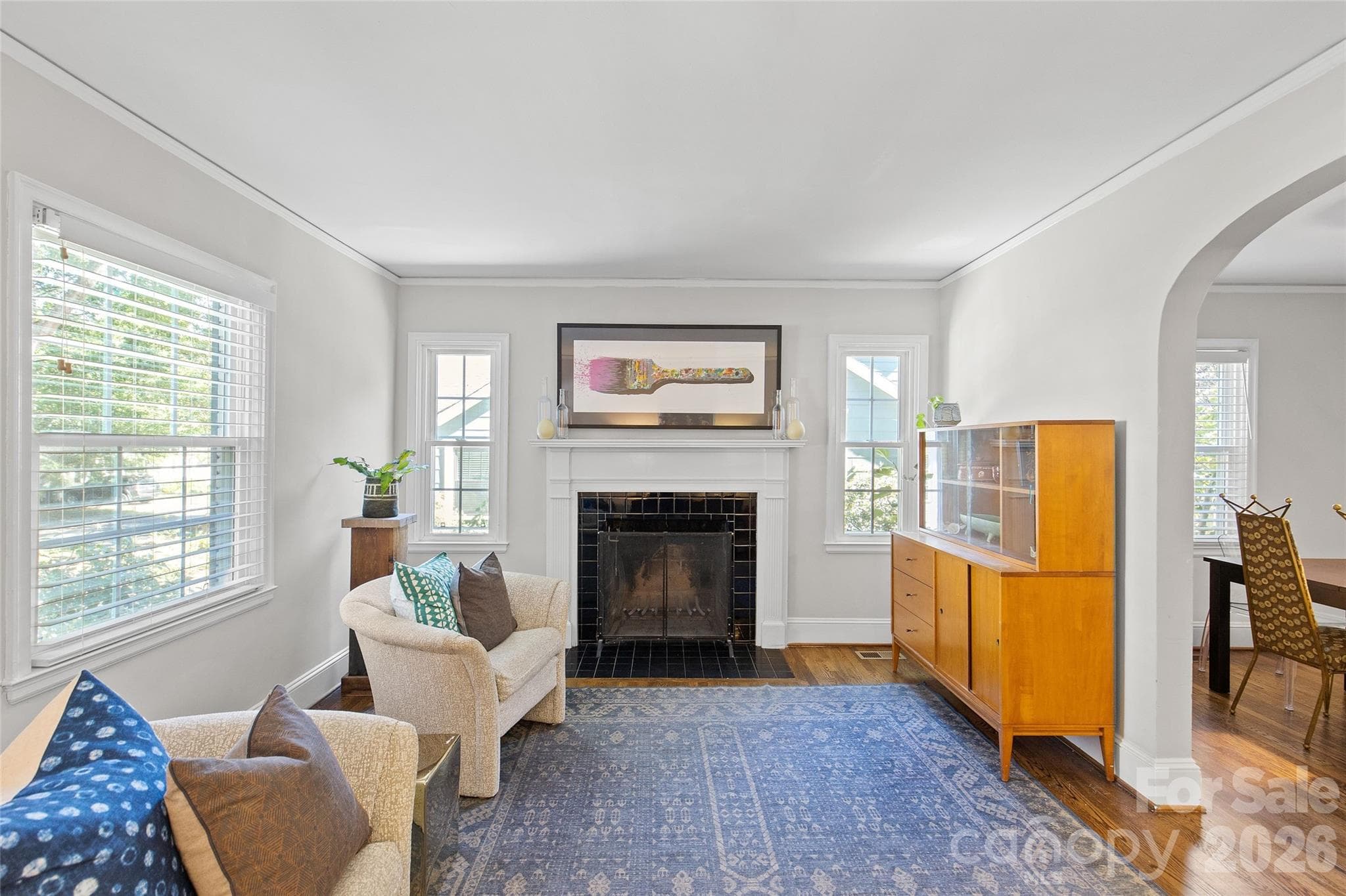 Living Room - 2608 Shenandoah Avenue, Charlotte