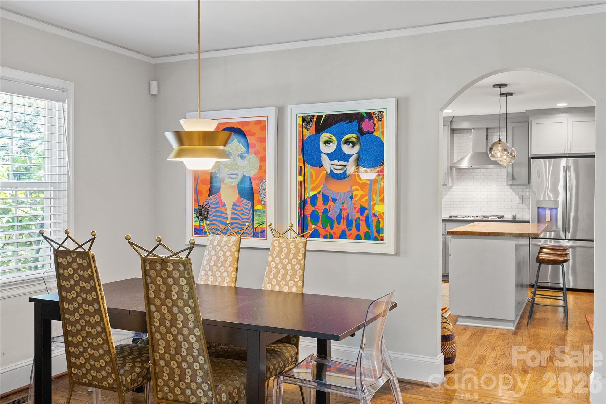 Dining Room - 2608 Shenandoah Avenue, Charlotte