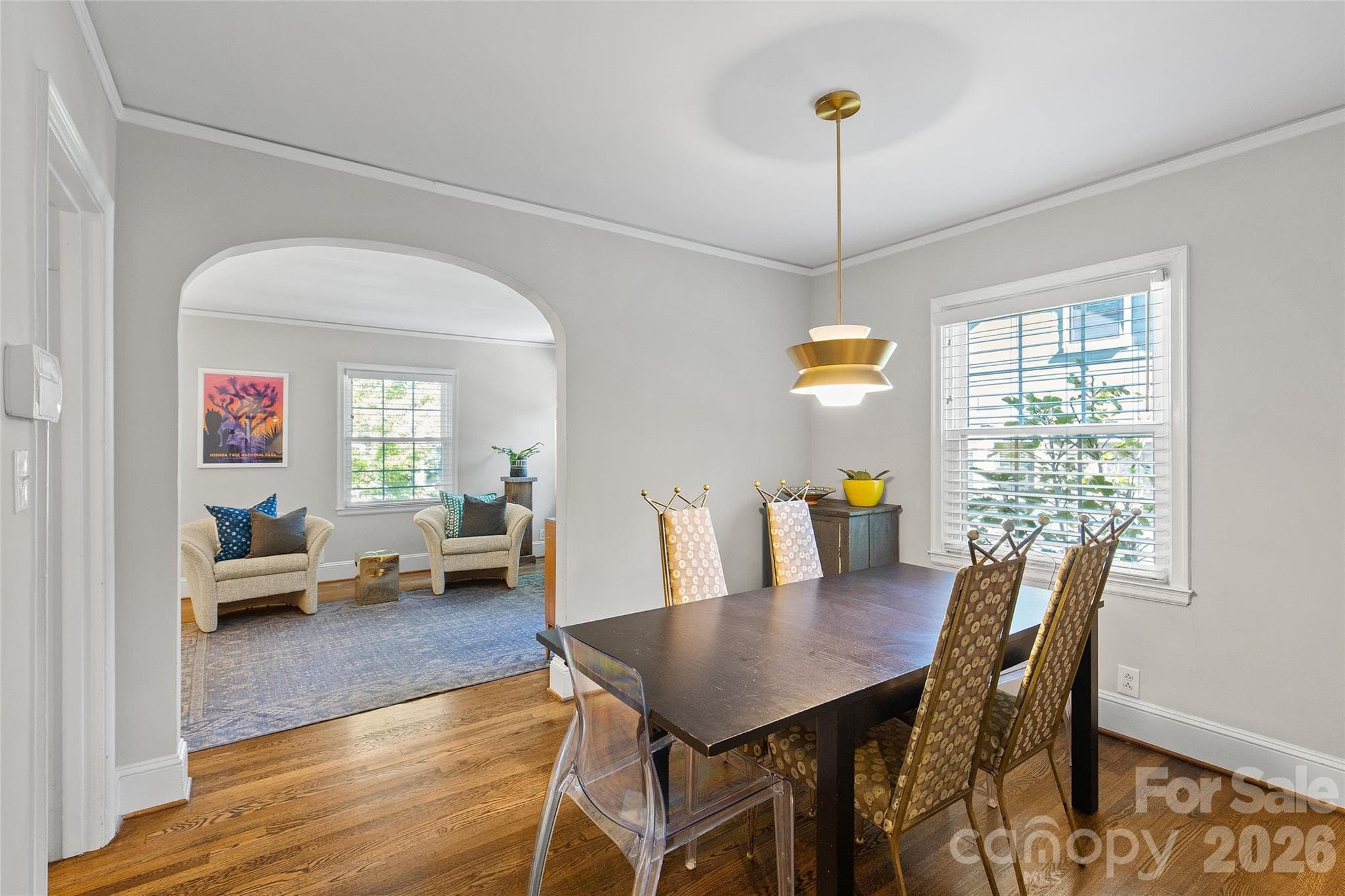 Dining Room - 2608 Shenandoah Avenue, Charlotte