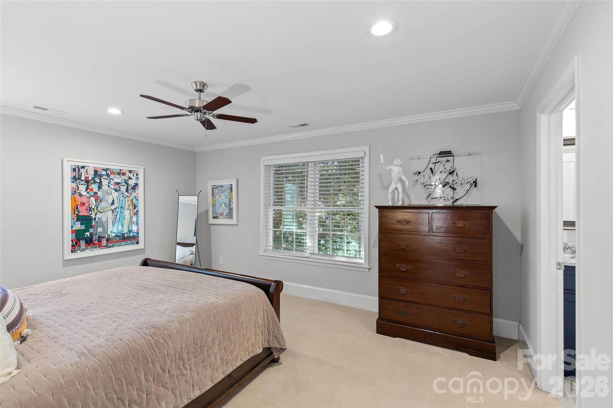 Primary Bedroom - 2608 Shenandoah Avenue, Charlotte