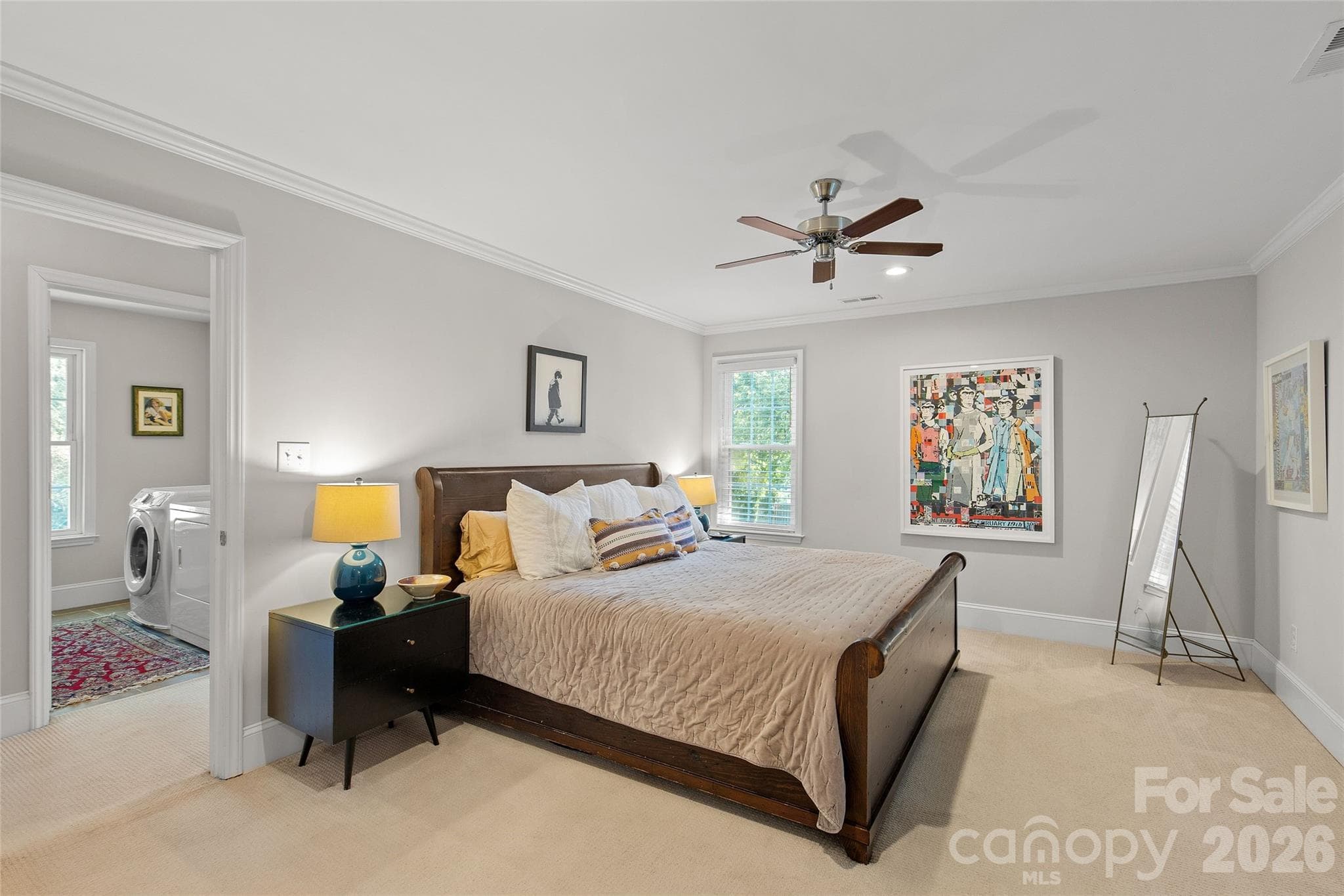 Primary Bedroom - 2608 Shenandoah Avenue, Charlotte