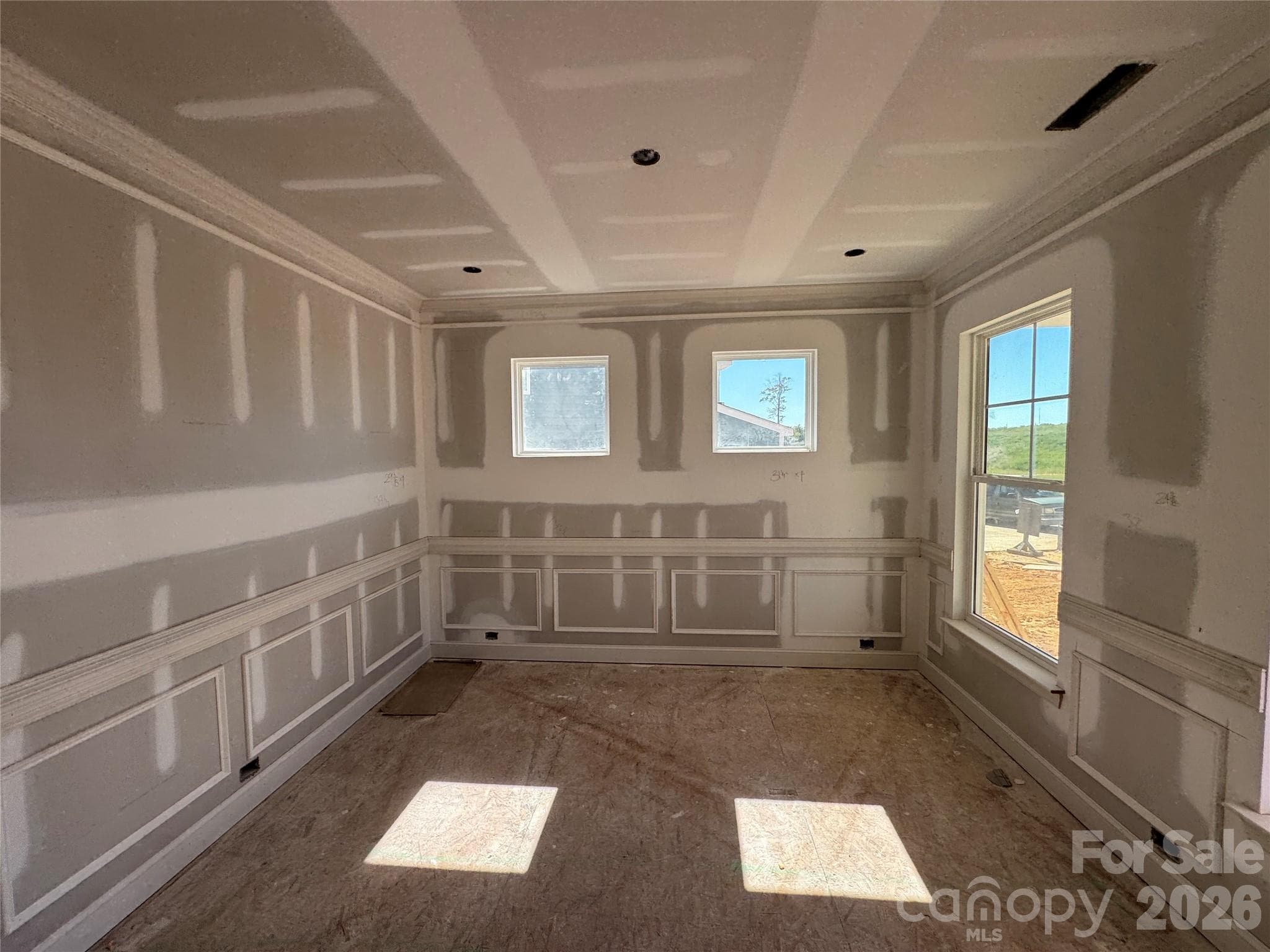Homesite 318 construction progress - 1406 Ardmore Drive, Sherrills Ford