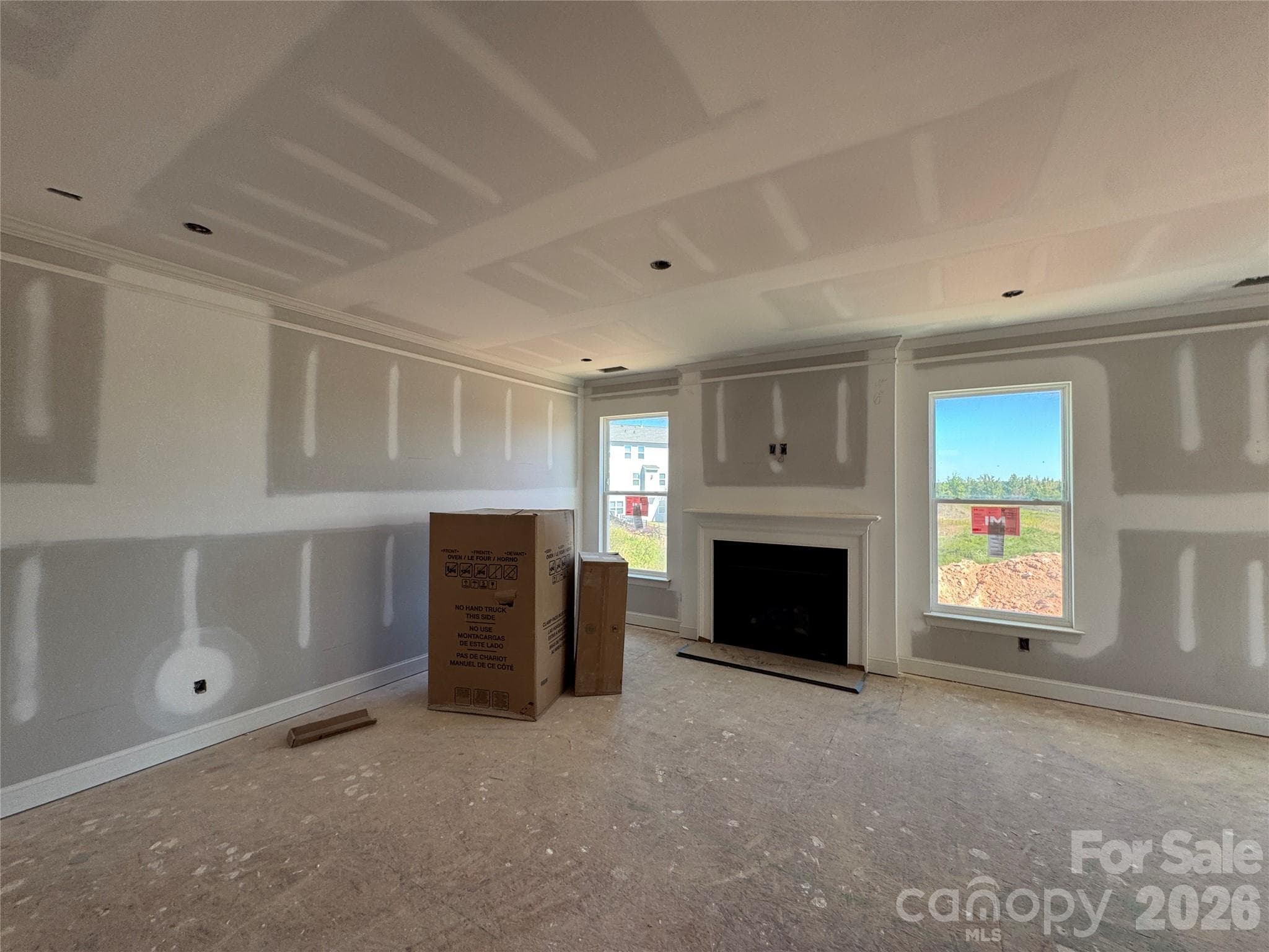 Homesite 318 construction progress - 1406 Ardmore Drive, Sherrills Ford