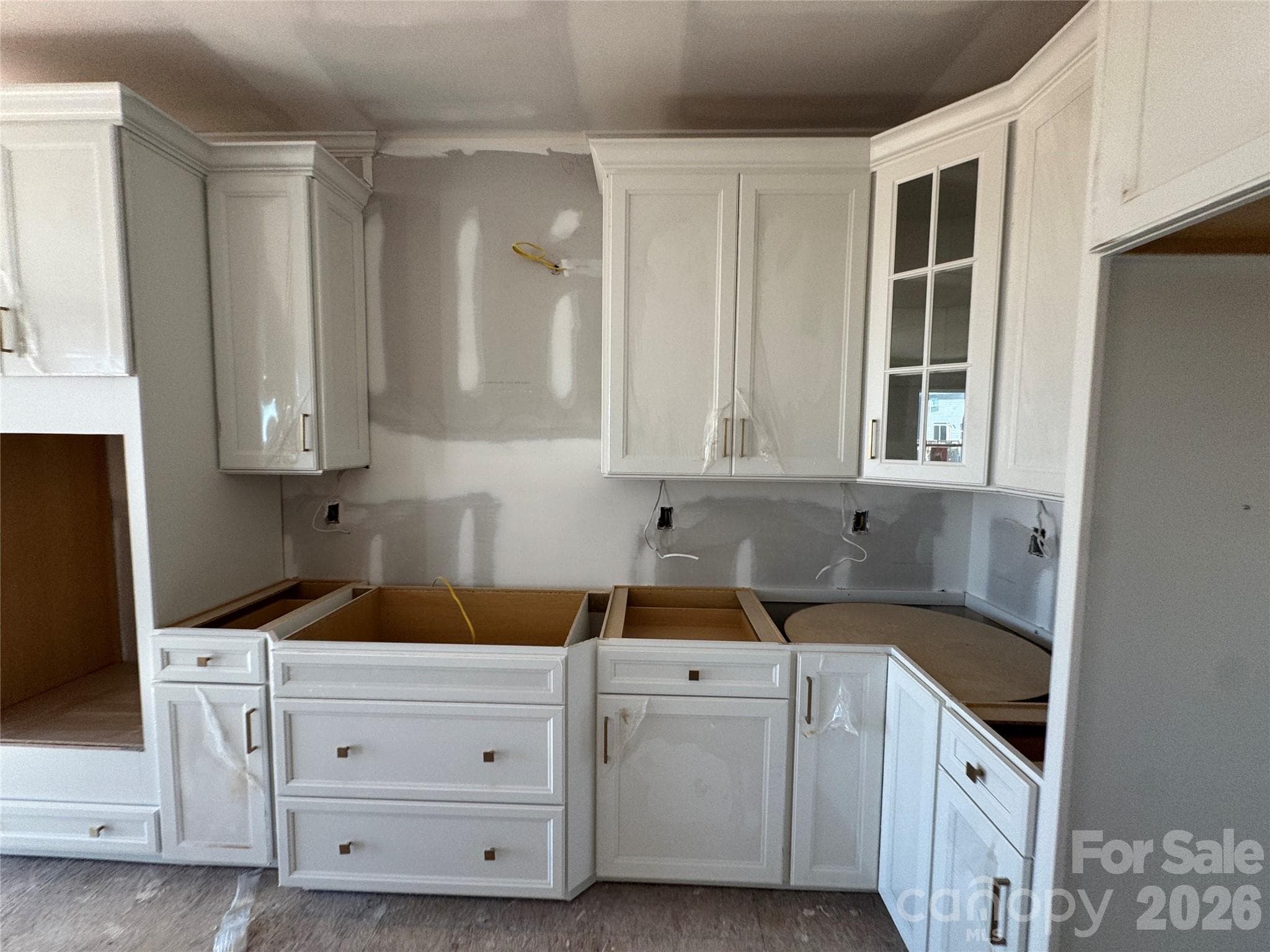 Homesite 318 construction progress - 1406 Ardmore Drive, Sherrills Ford
