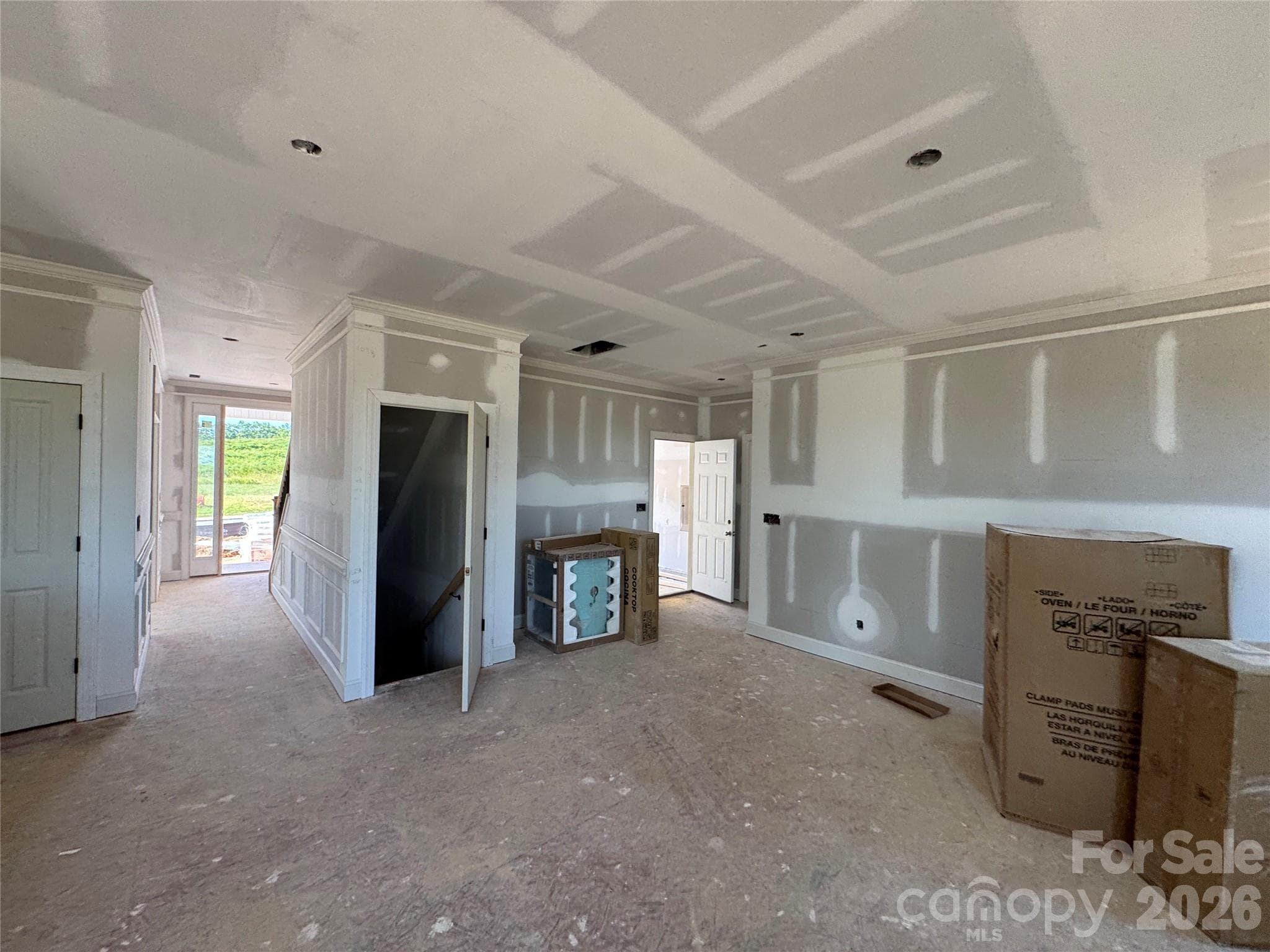 Homesite 318 construction progress - 1406 Ardmore Drive, Sherrills Ford